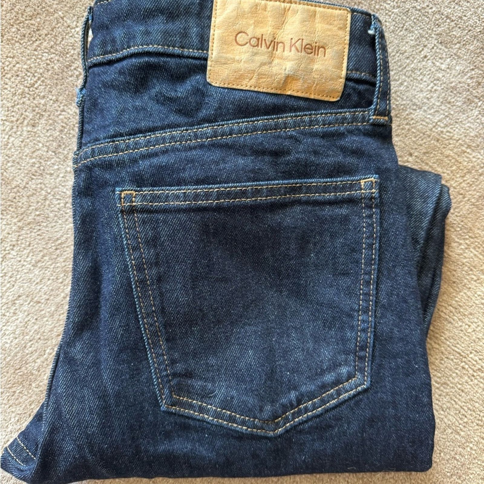 Calvin Klein Calvin Klein Slim-Fit Stretch Denim Jeans - Size 30x32 Size US 30 / EU 46 - 6 Thumbnail