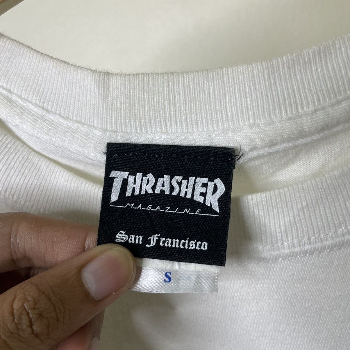 Thrasher Thrasher Magazine Flaming Design Skater Tee Japan Edition Size US S / EU 44-46 / 1 - 3 Thumbnail