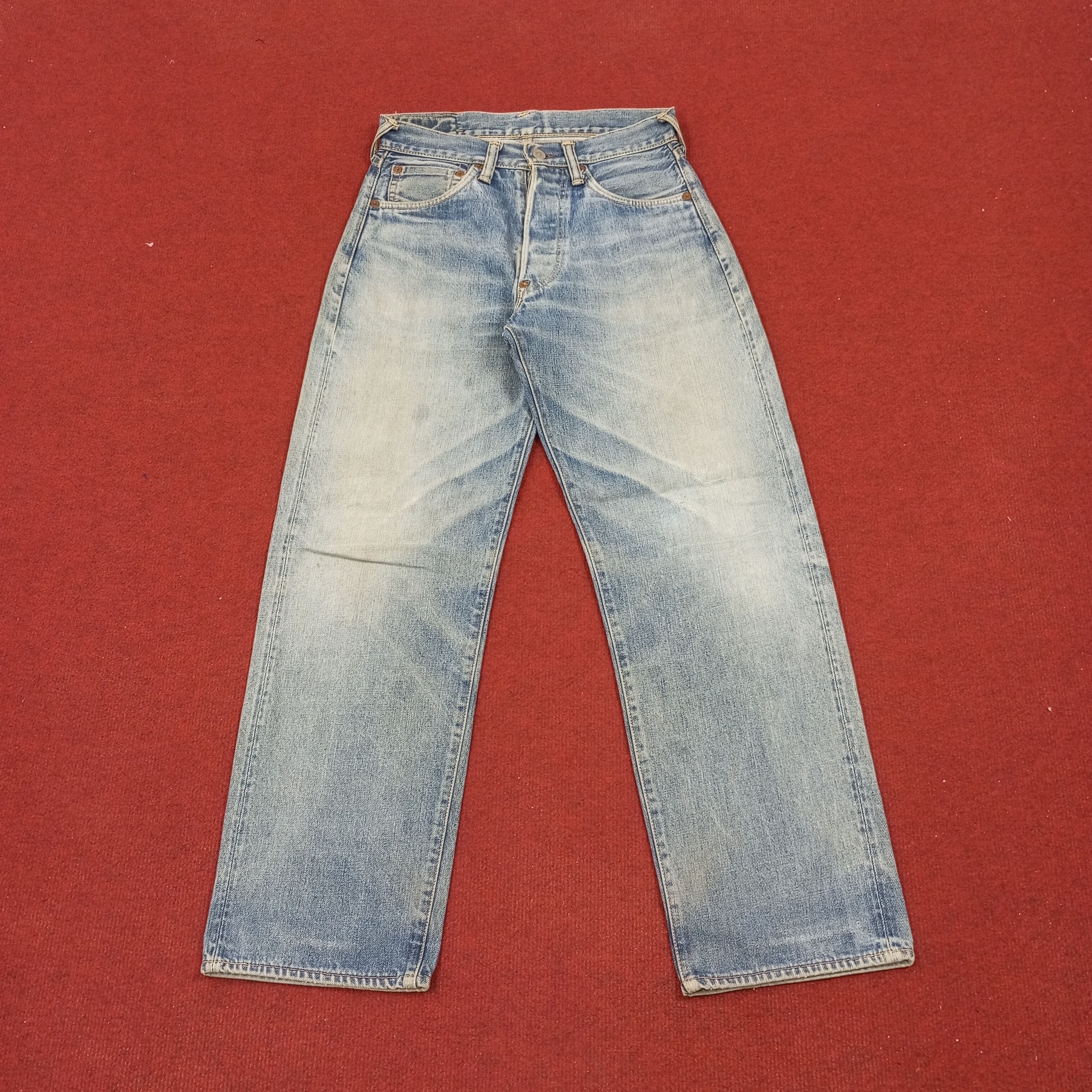 Evisu × Japanese Brand × Vintage Evisu Japanese Brand Fashion Style Custom Daicock Jeans Size US 27 - 4 Thumbnail