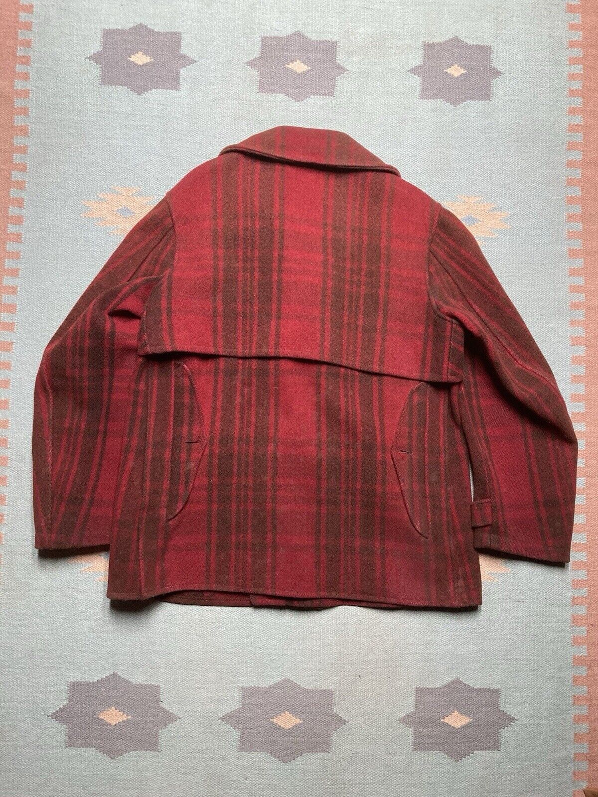 Vintage VTG 30s wool mackinaw jacket Soo buffalo hunting heavy large Size US L / EU 52-54 / 3 - 8 Thumbnail