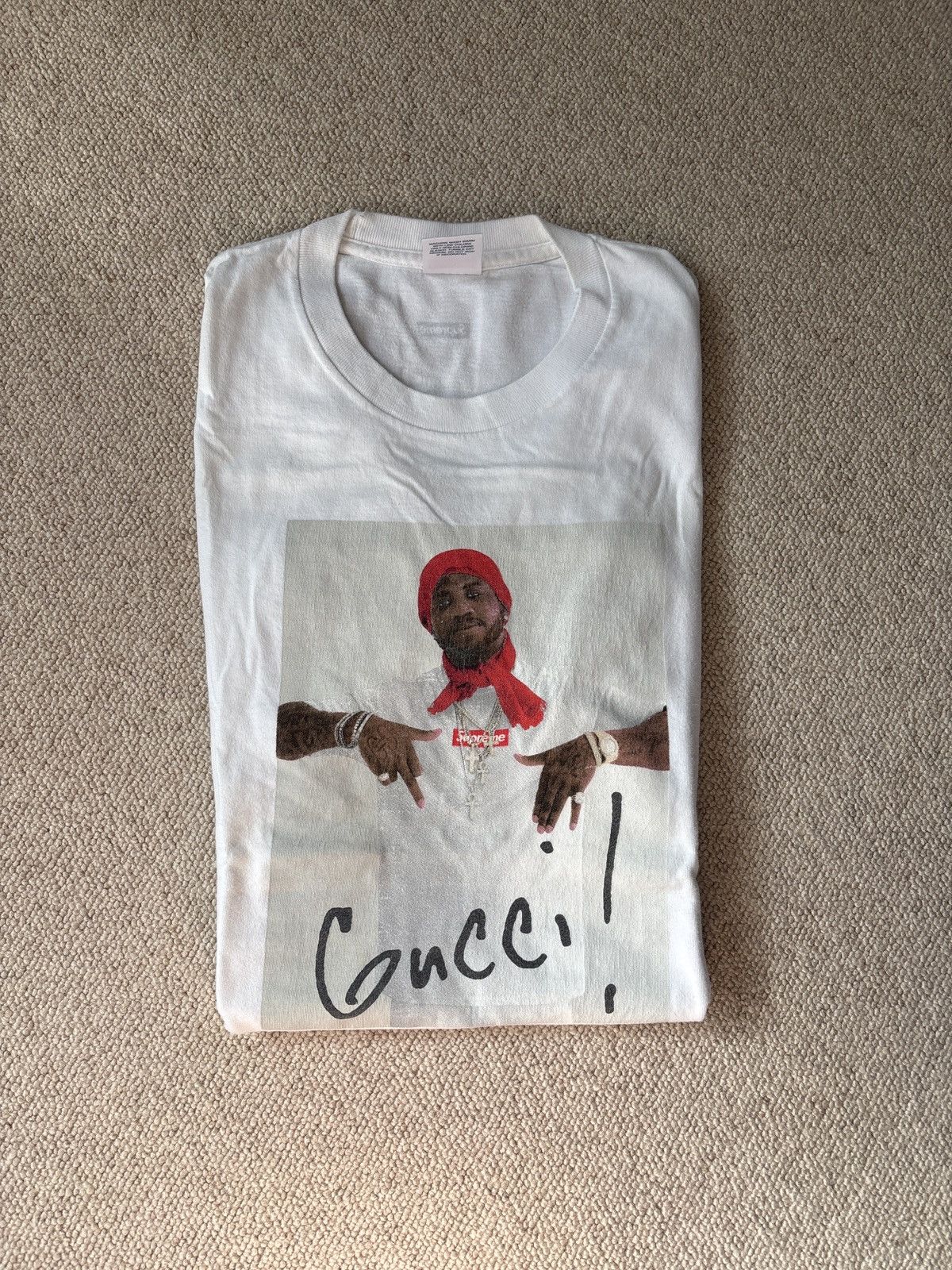 Supreme Supreme Gucci Mane T-Shirt- FW16 Size US M / EU 48-50 / 2 - 1 Thumbnail