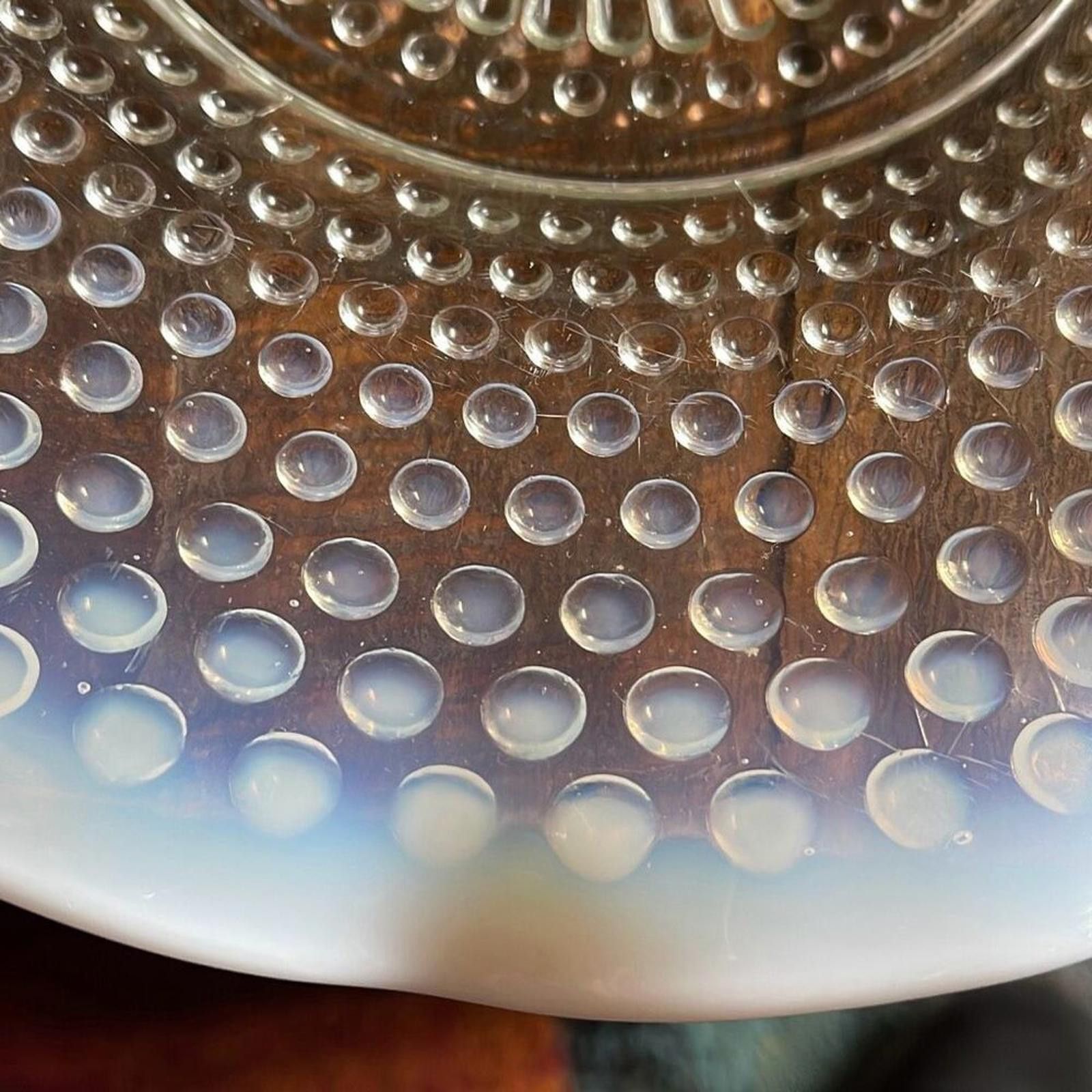 Fenton Vintage Fenton moonstone hobnail plate 10.75 inches Size ONE SIZE - 2 Thumbnail