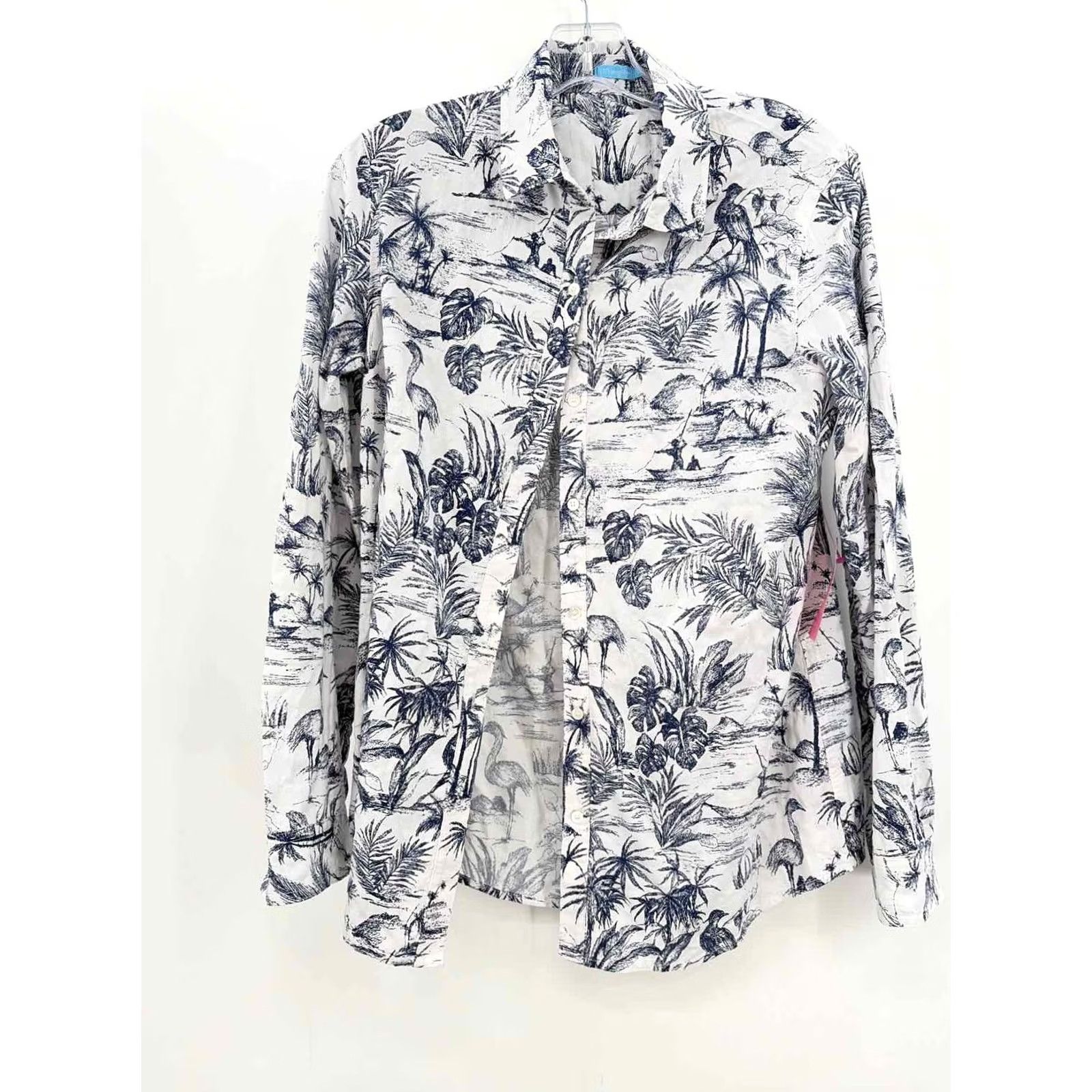 J.McLaughlin J Mclaughlin Button Down Size Small Blue Pre-Owned Size S / US 4 / IT 40 - 2 Thumbnail