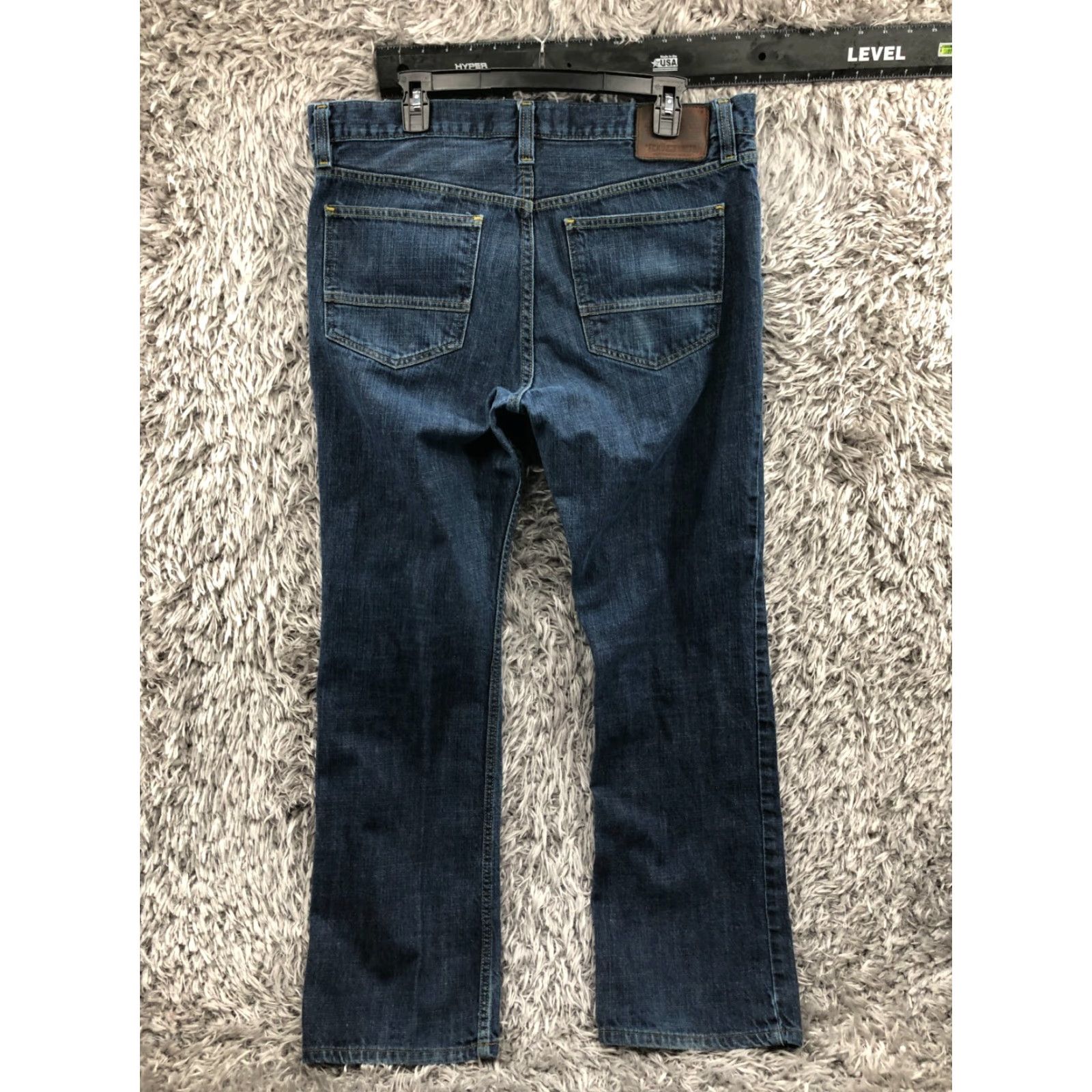 Ecko Unltd. Ecko UNLTD Straight Jeans 36x32 Mens Mid Rise Medium Wash Blue Size US 36 / EU 52 - 5 Thumbnail
