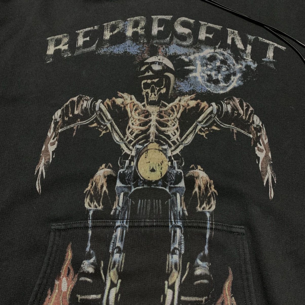 Represent Clo. Represent Small Never Ride Faster Vintage Black Hoodie Size US S / EU 44-46 / 1 - 3 Thumbnail