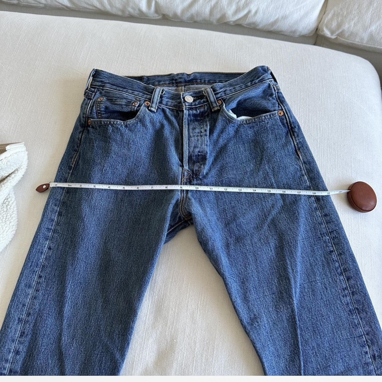 Levi's Vintage Clothing Vintage Levi 501 29×32 Size 29" - 2 Thumbnail