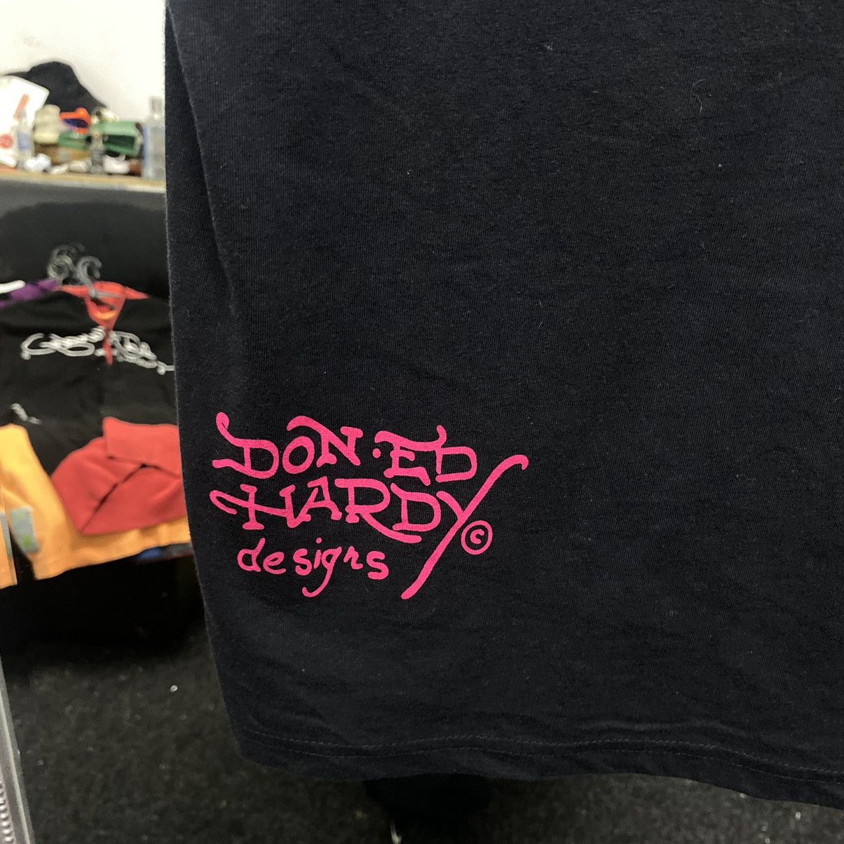 Ed Hardy Vintage Don Ed Hardy T-Shirt Big Logo Size US L / EU 52-54 / 3 - 7 Thumbnail