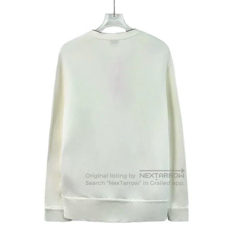 Brunello Cucinelli Brunello Cucinelli White sequined V-neck long-sleeve pullo Size XS / US 0-2 / IT 36-38 - 2 Thumbnail