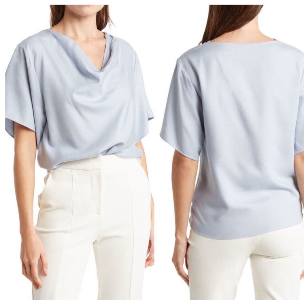 Vince VINCE Boxy Cowlneck Top sz Large Size L / US 10 / IT 46 - 1 Thumbnail