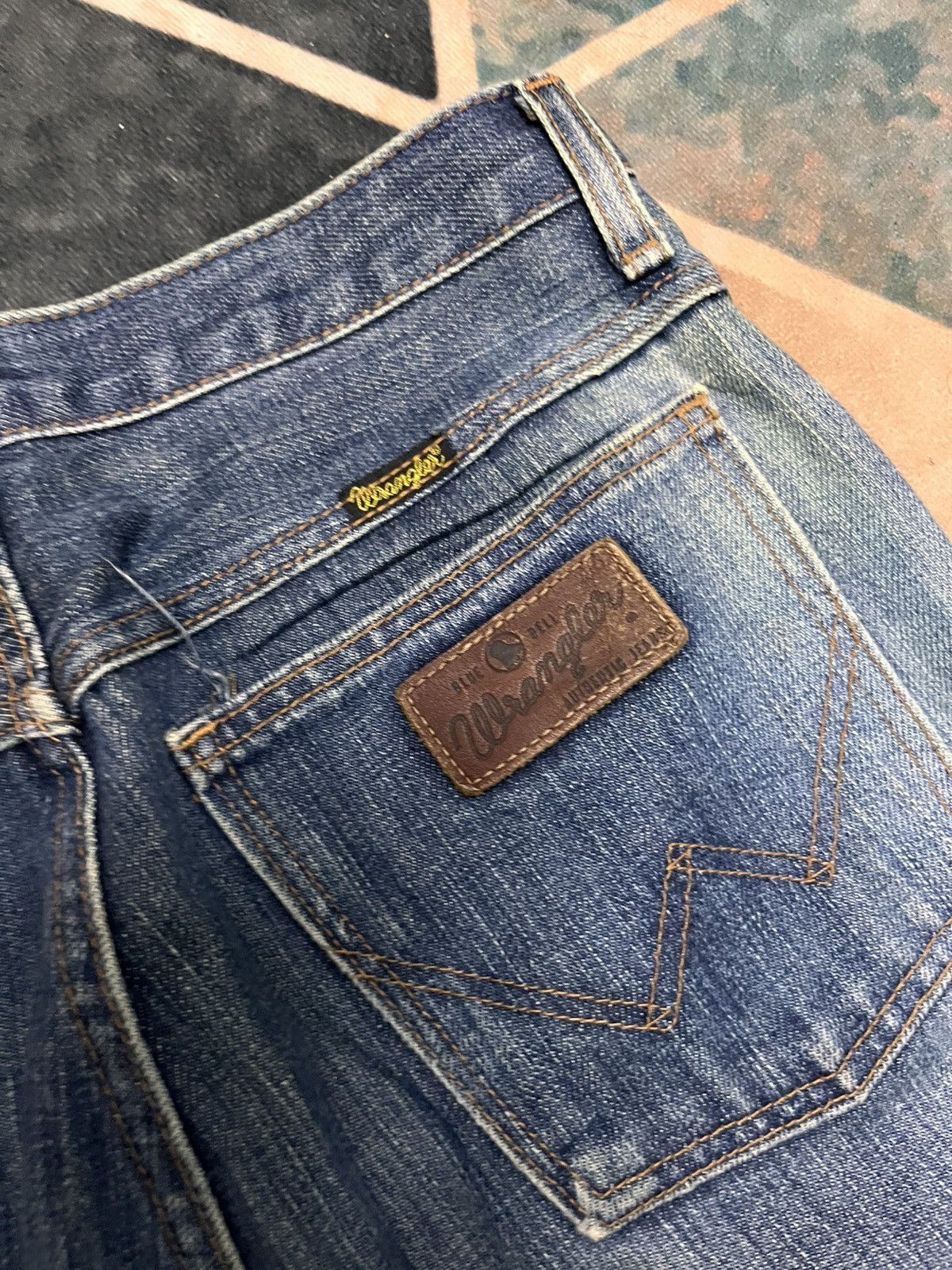 Wrangler 💥Vintage Lady Wrangler FLARE BOOTCUT Seasoned Jeans Size 30" / US 8 / IT 44 - 9 Thumbnail