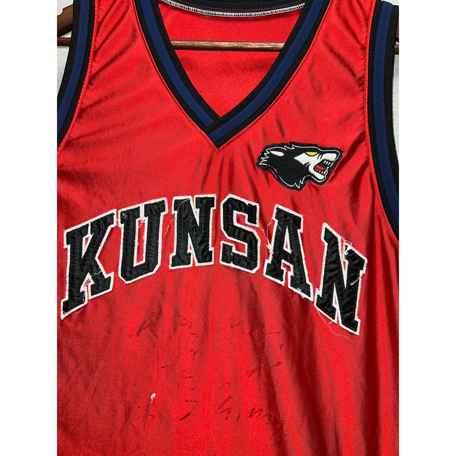 Vintage Vintage Kunsan Jersey Basketball #32 Weaver air Base VTG XL Size US XL / EU 56 / 4 - 2 Thumbnail