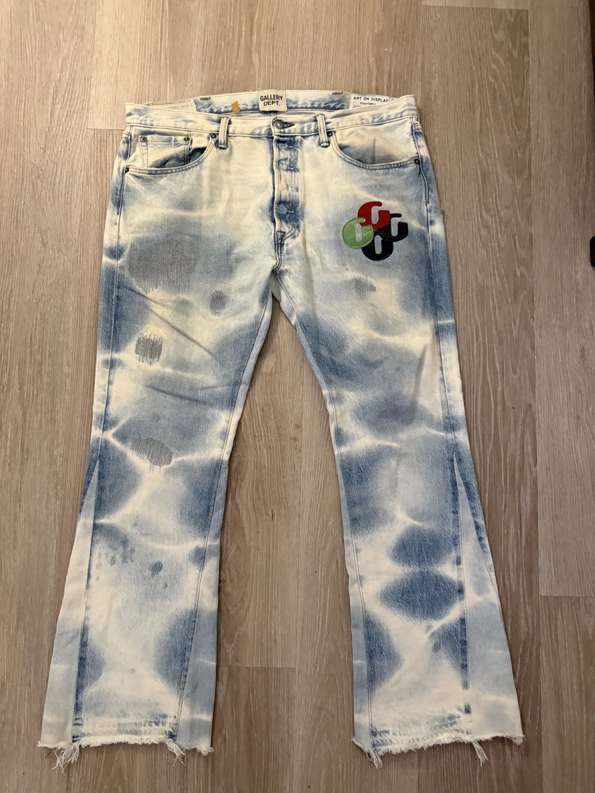 Gallery Dept. Gallery Dept G Patch Denim Jeans Size US 32 / EU 48 - 1 Thumbnail