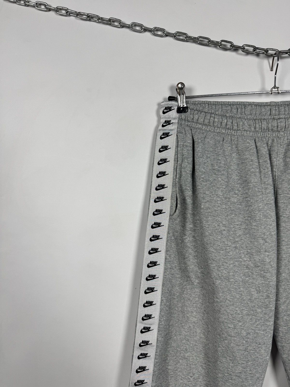 Nike Men’s Nike Tracksuit Set Hoodie Joggers Grey Logo Tape XL Size US XL / EU 56 / 4 - 18 Thumbnail
