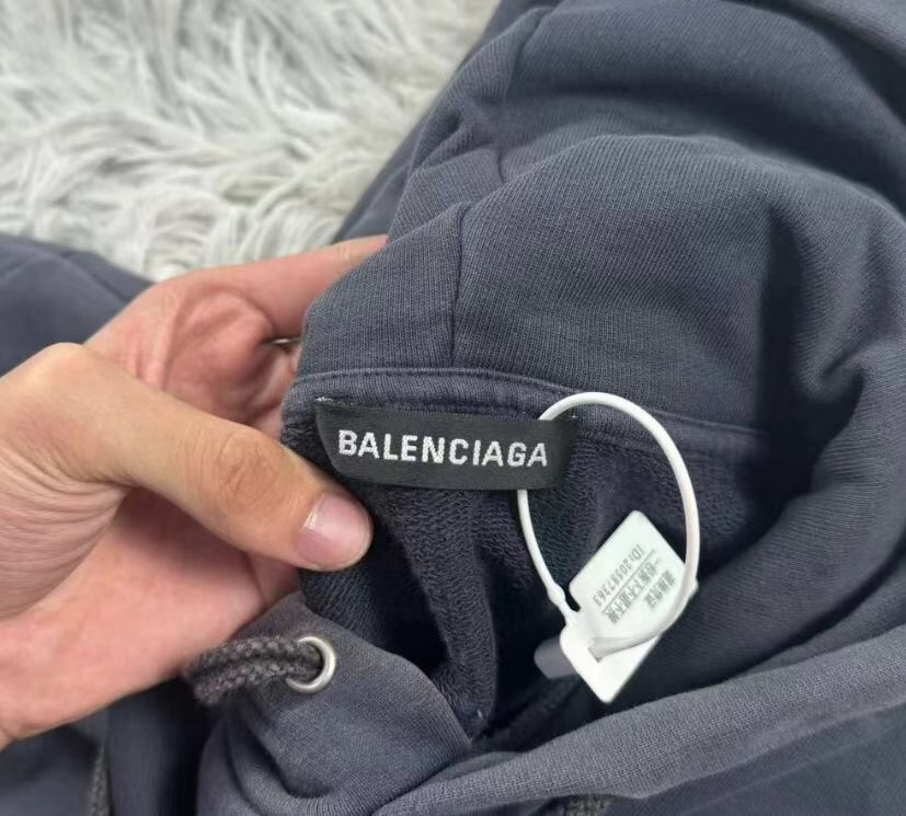 Balenciaga Balenciaga Cola Wave Hoodie 2410-Nextarrow Size US L / EU 52-54 / 3 - 7 Thumbnail
