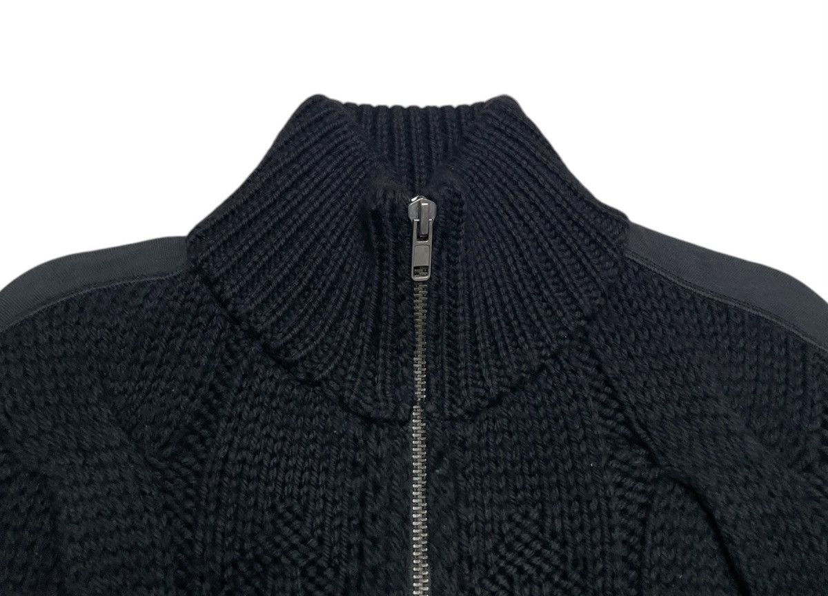 Diesel × If Six Was Nine Rare Design Vintage Brand Diesel Wool Zipper Knitwear 1990s Size US S / EU 44-46 / 1 - 3 Thumbnail