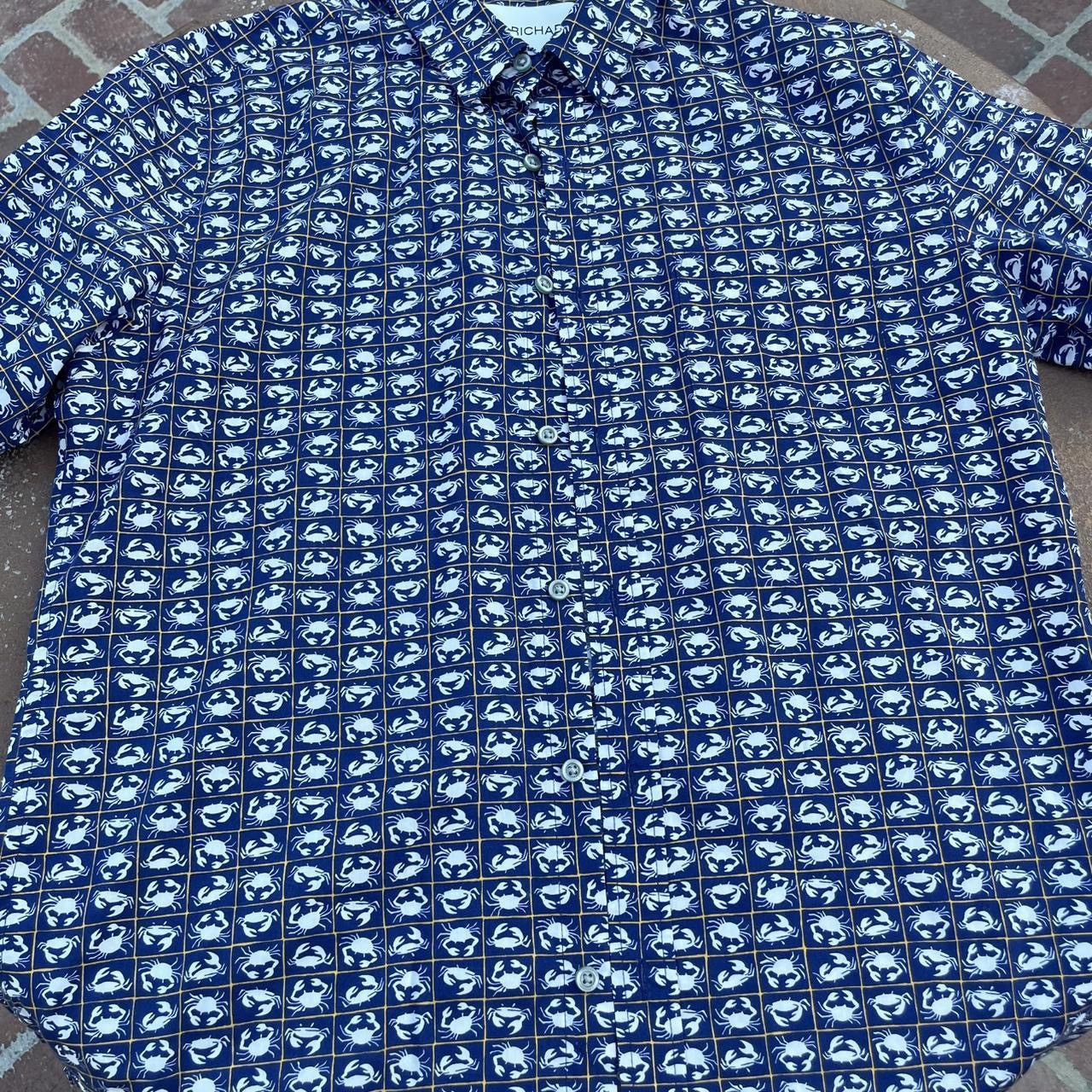 Tori Richard Tori Richard crab printed Hawaiian button down shirt sz m Size US M / EU 48-50 / 2 - 4 Thumbnail