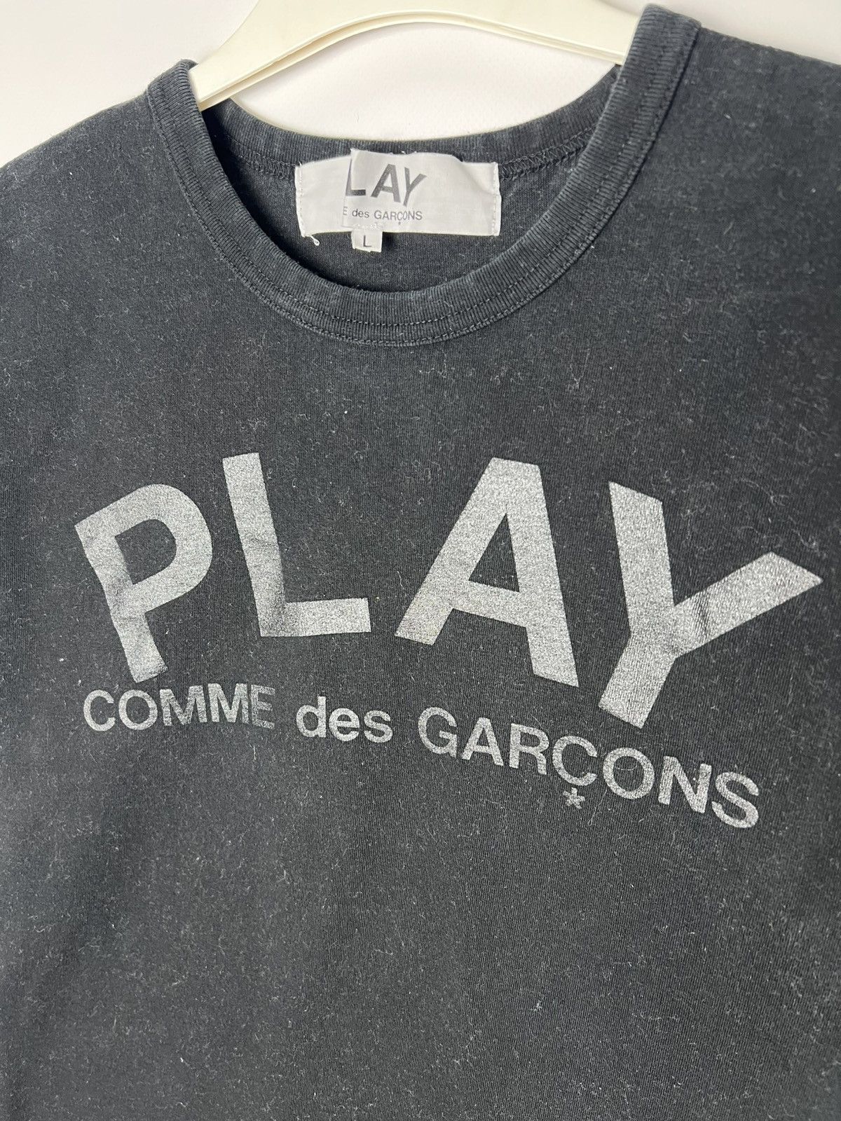 Vintage y2k streetwear Comme Des Garcons Big Logo T-shirt