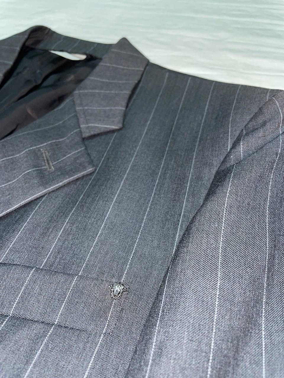 Versace × Vintage Versace by Gianni Versace Couture Classic Vintage Suit Size 54R - 5 Thumbnail