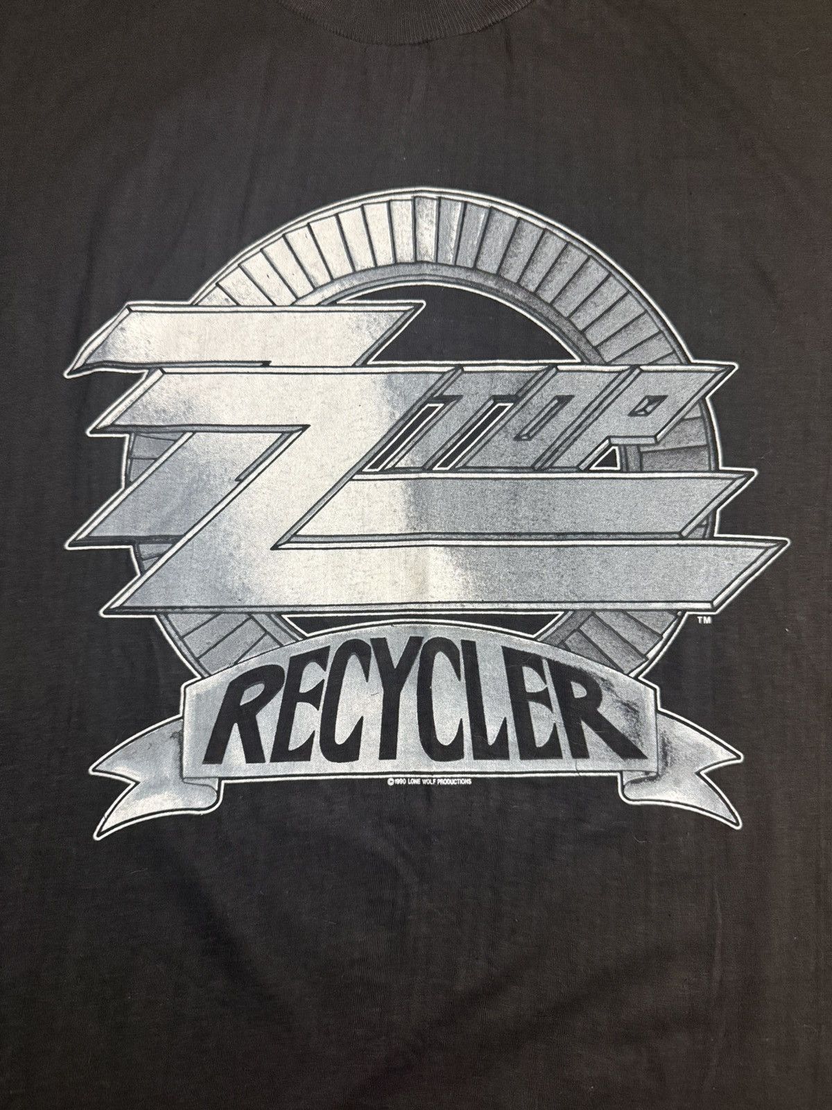 Vintage Vintage 1990 ZZ Top Recycler World Tour Tee XL NOS Size US XL / EU 56 / 4 - 4 Thumbnail