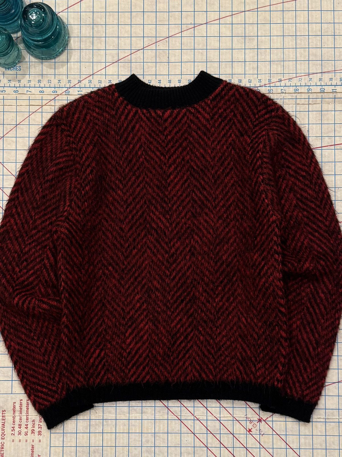 Arrow Vintage Arrow Cum Laude Shaggy Mohair Style Knit Sweater S Size US S / EU 44-46 / 1 - 2 Thumbnail
