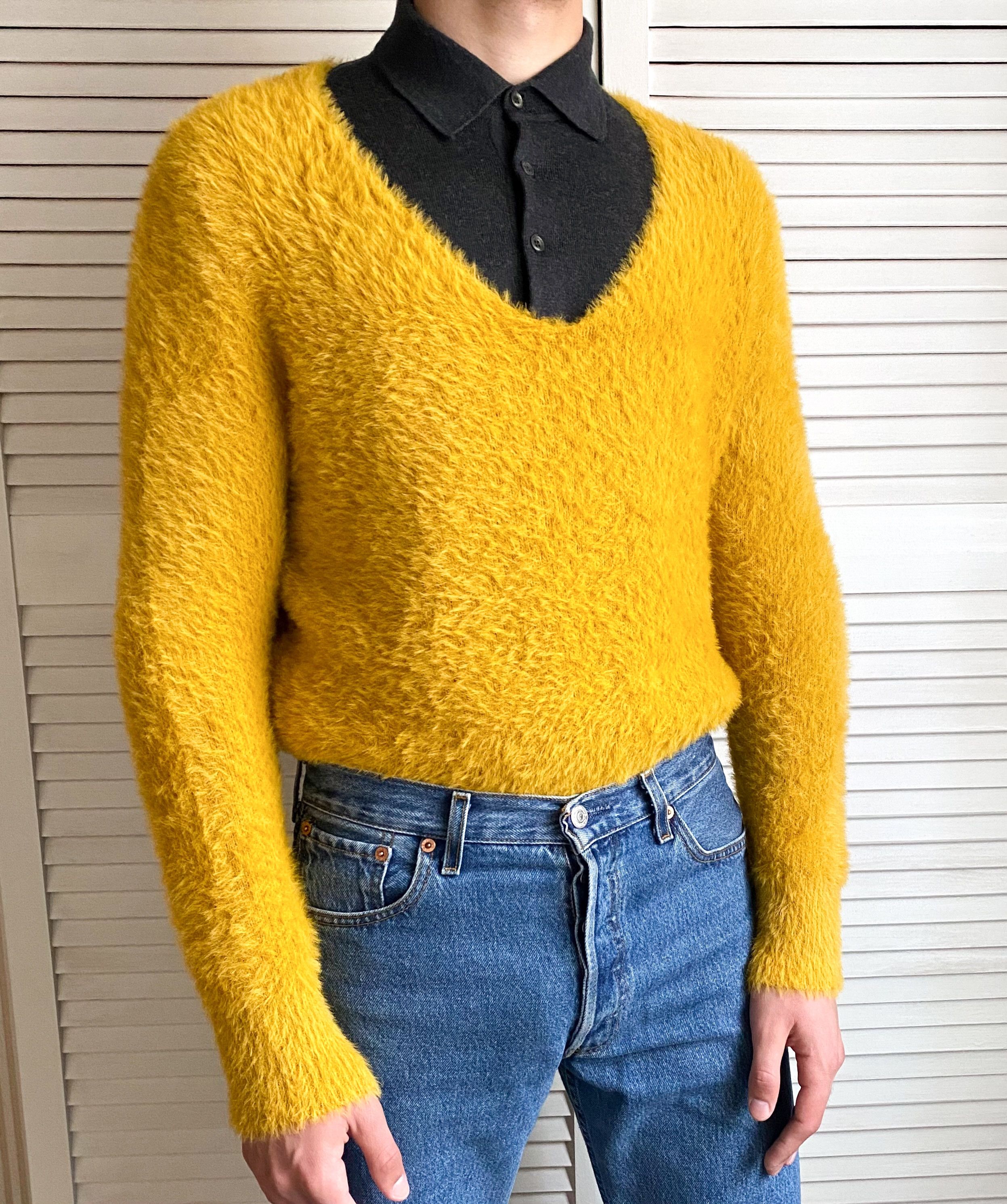 Japanese Brand Japanese vintage Mohair Style Unisex Knit Sweater Size US M / EU 48-50 / 2 - 1 Thumbnail