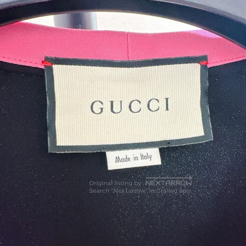 Gucci Gucci Pink-bordered black sleeveless dress Size XS / US 0-2 / IT 36-38 - 5 Thumbnail