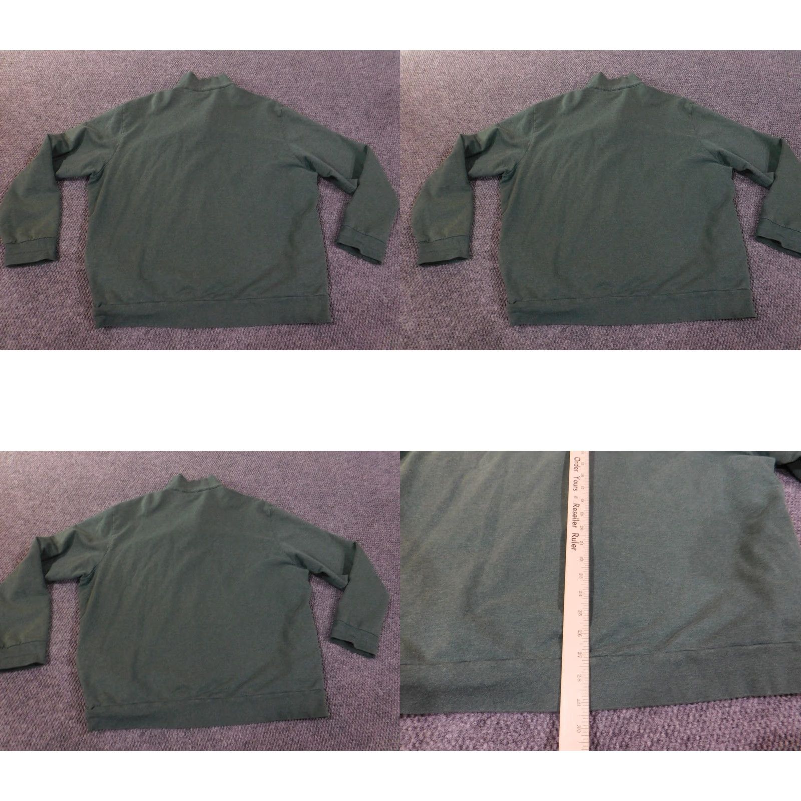 Ralph Lauren Ralph Lauren Polo Golf Sweater XL Men Green 1/4 Zip Retro Logo Pullover Knit Mock Neck Adjustable Vintage? Size US XL / EU 56 / 4 - 8 Thumbnail