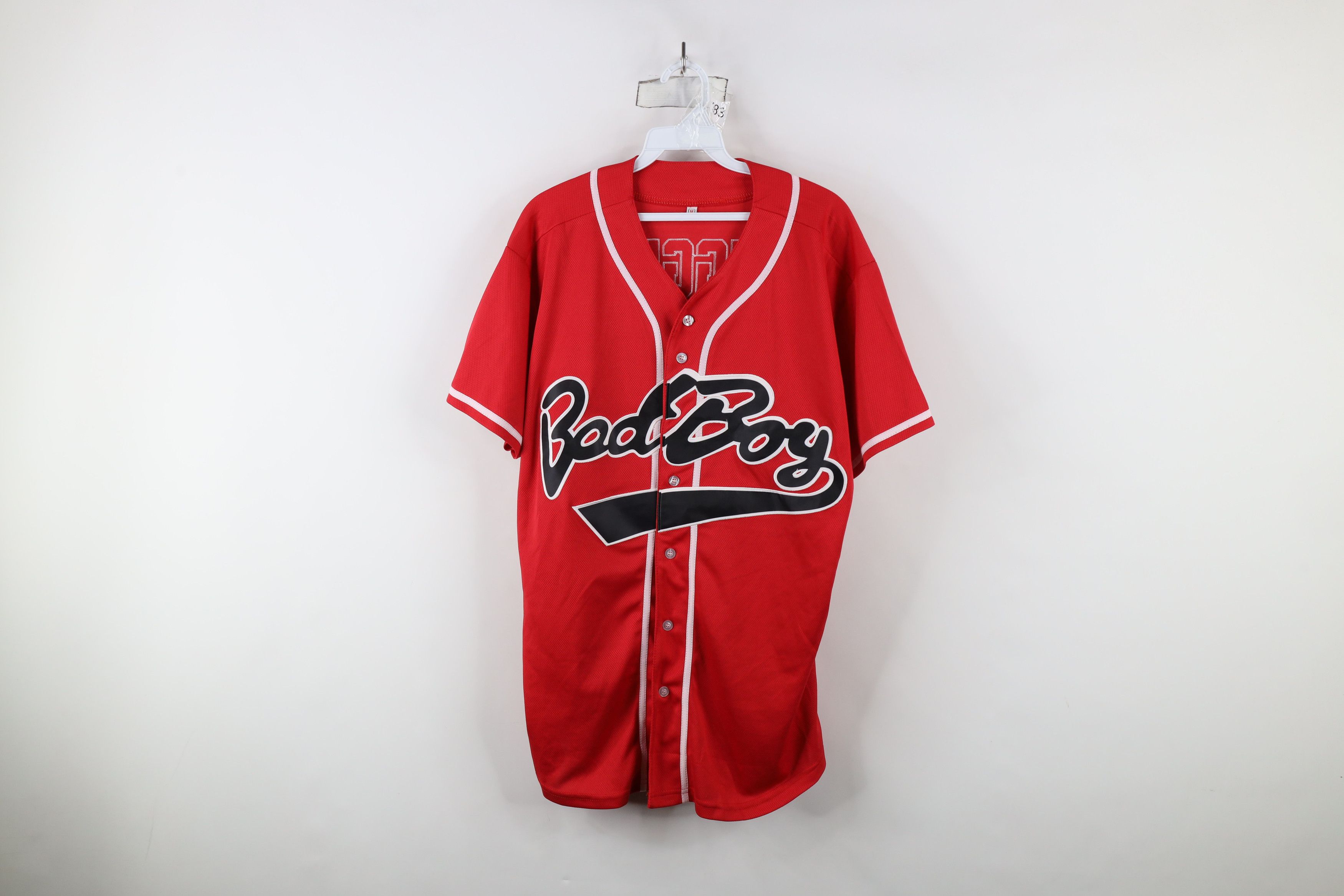 Vintage Vintage 90s Y2K Streetewar Bad Boy Records Baseball Jersey Size US M / EU 48-50 / 2 - 1 Thumbnail
