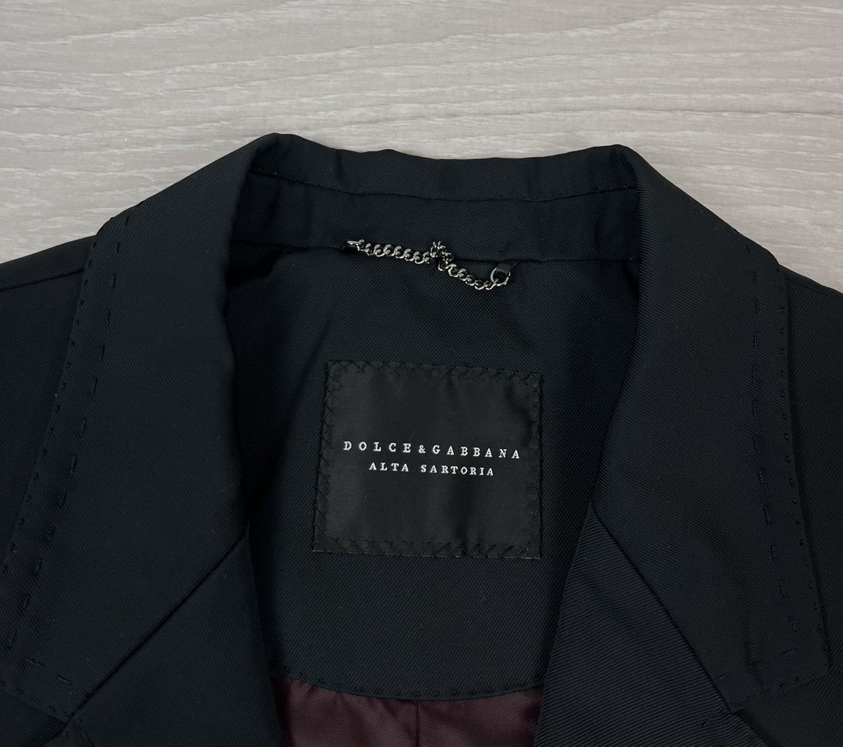 Dolce & Gabbana Dolce Gabbana Alta Sartoria Mens Classic Three Buttons Coat Size US L / EU 52-54 / 3 - 7 Thumbnail