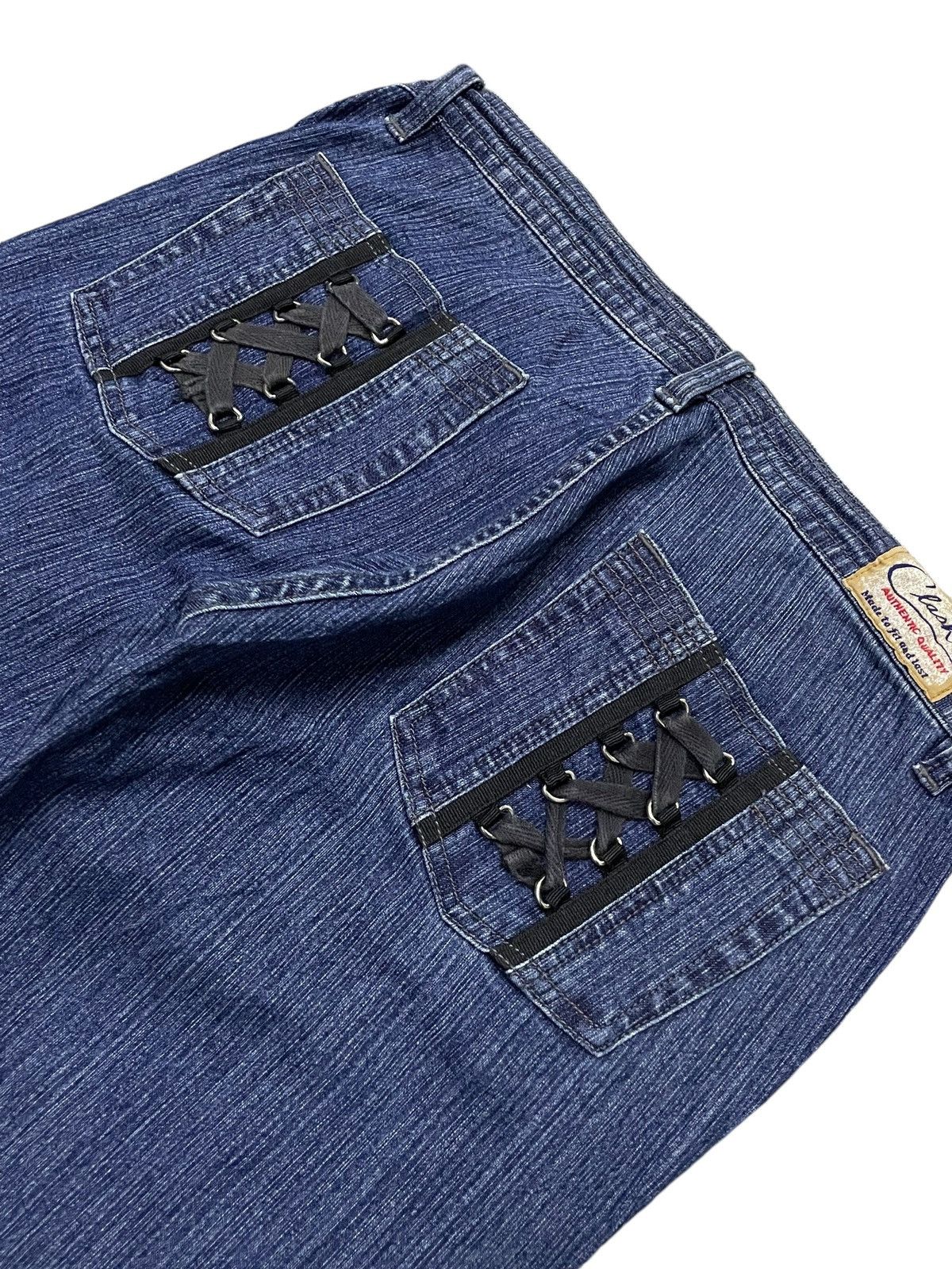 Other Clash Jeans Archive Bondage Junya Style Flare Denim Size US 33 - 15 Thumbnail