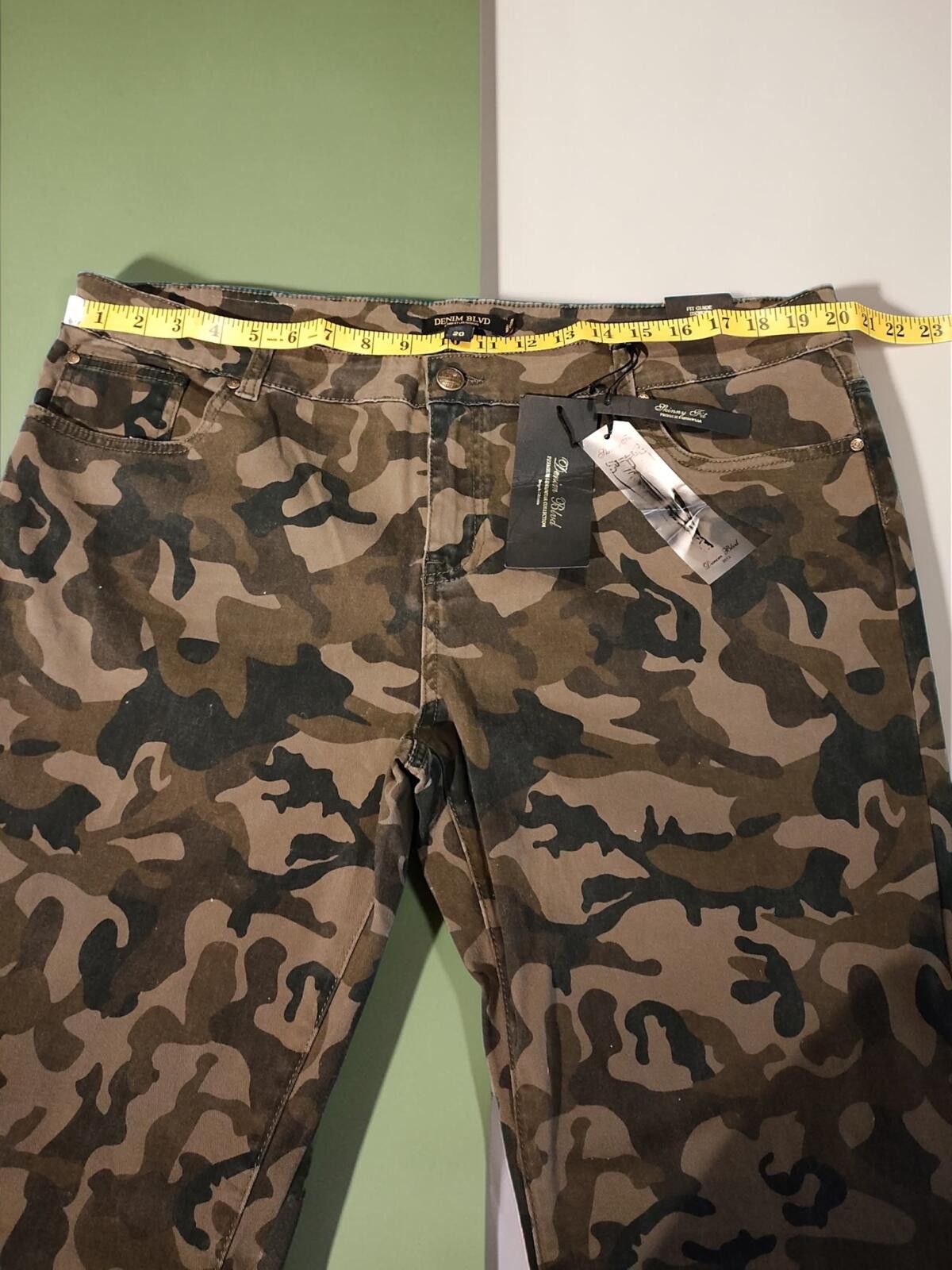 Other Denim Blvd. Premium Skinny Fit Camo Pants Size 20 Size 42" / US 20 - 5 Thumbnail