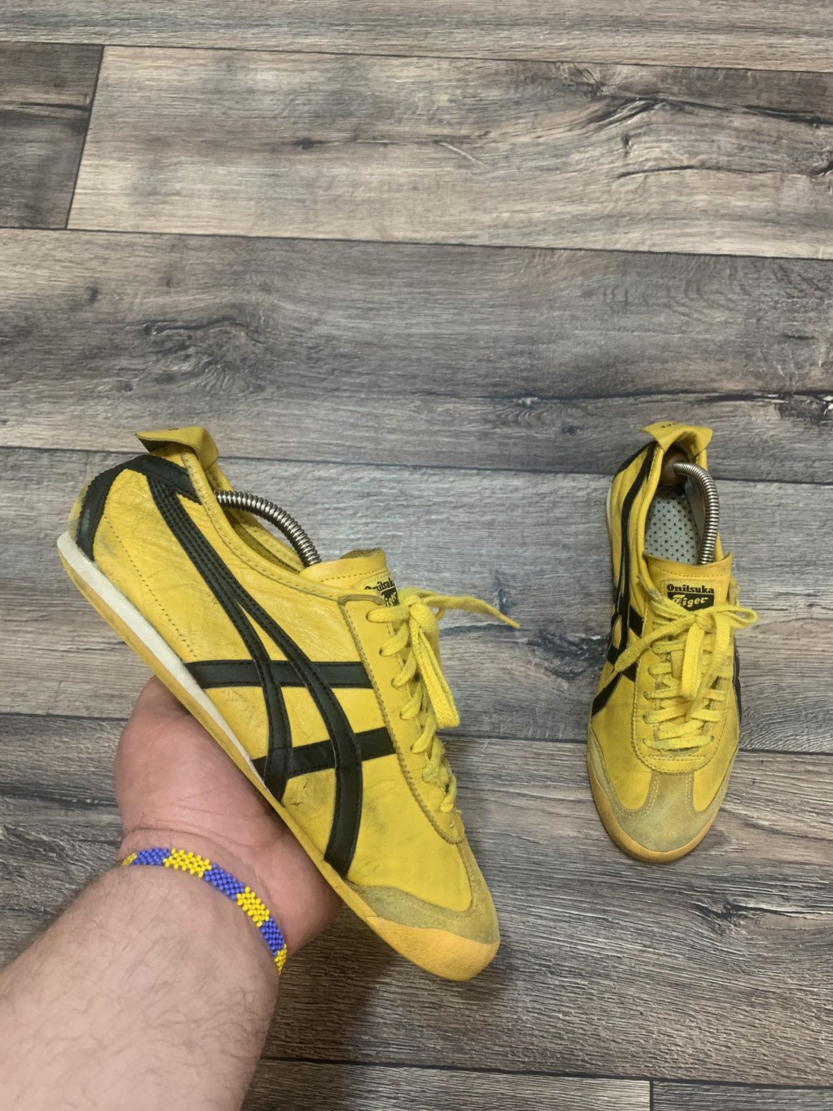 Asics × Onitsuka Tiger × Vintage Asics Onitsuka Tiger Mexico 66 Yellow Leather Shoes US8 Size US 8 / EU 41 - 1 Thumbnail