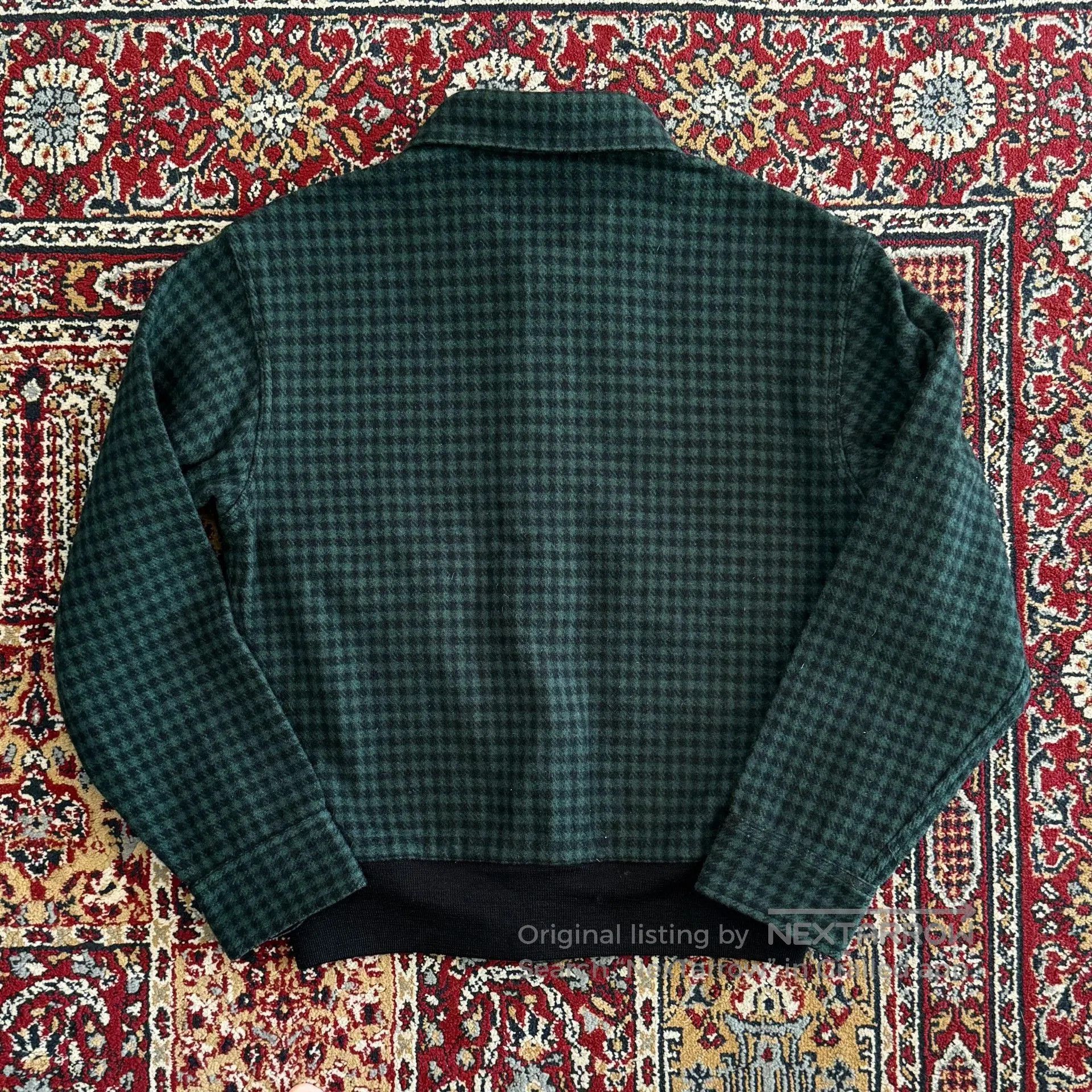 Vintage Wool Houndstooth Lumberjack Jacket. Size US S / EU 44-46 / 1 - 5 Thumbnail