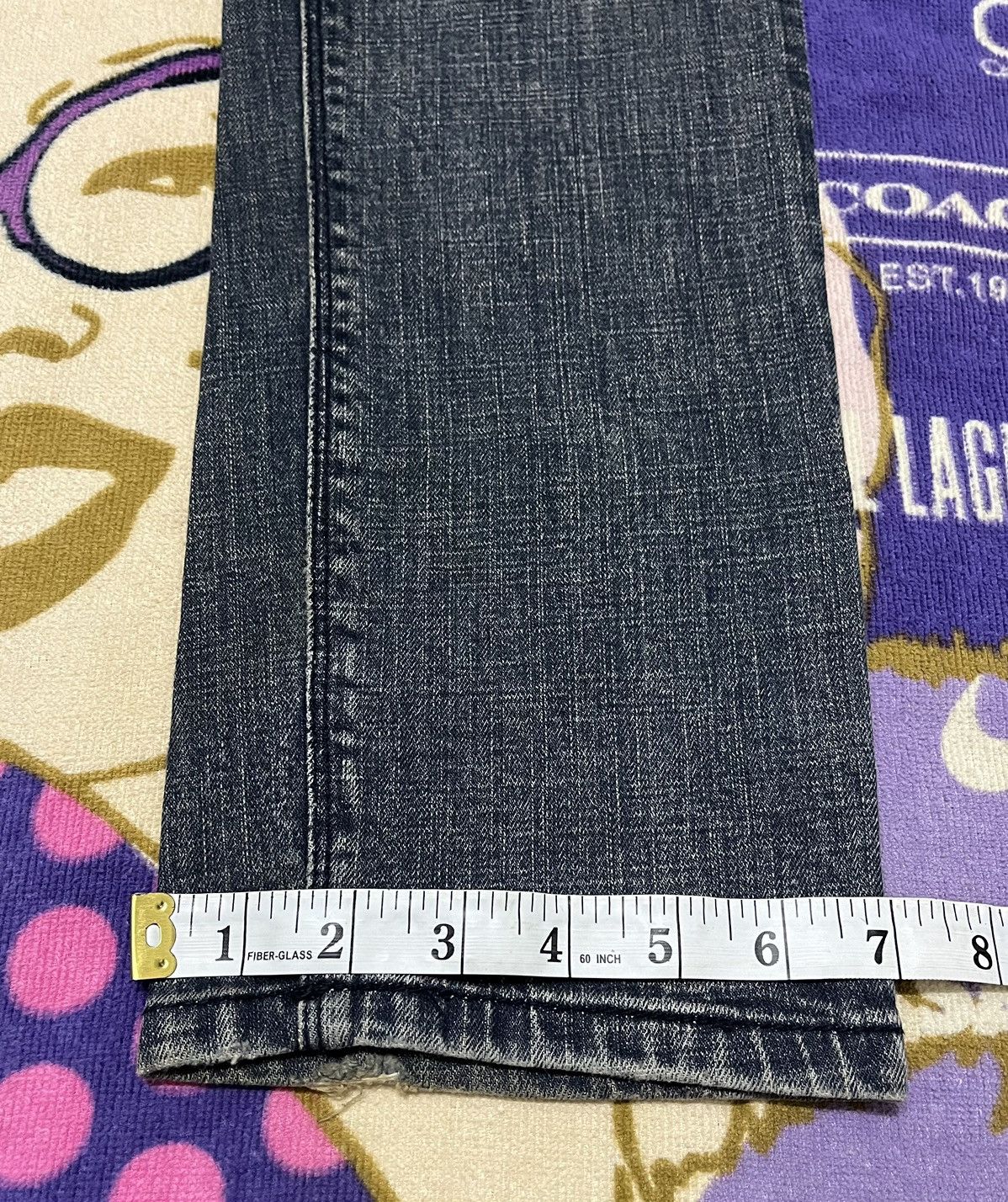 Japanese Brand NUMBER NINE Made in Japan Denim Pant Size US 34 / EU 50 - 17 Thumbnail