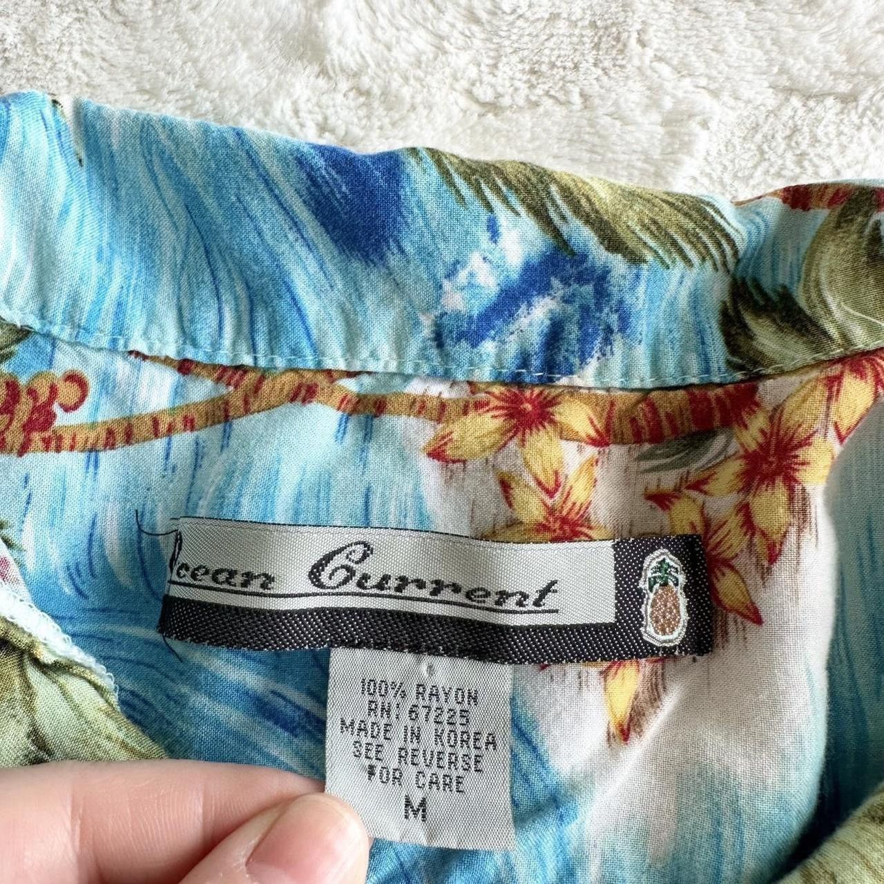 Ocean Current Vintage Ocean Current Hawaiian Shirt Mens M Hula Girl Rayon Size US M / EU 48-50 / 2 - 8 Thumbnail
