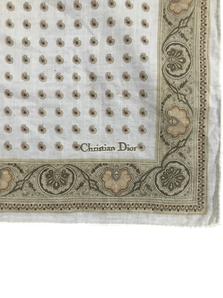 Christian Dior Monsieur Christian Dior Handkerchief Size ONE SIZE - 3 Thumbnail
