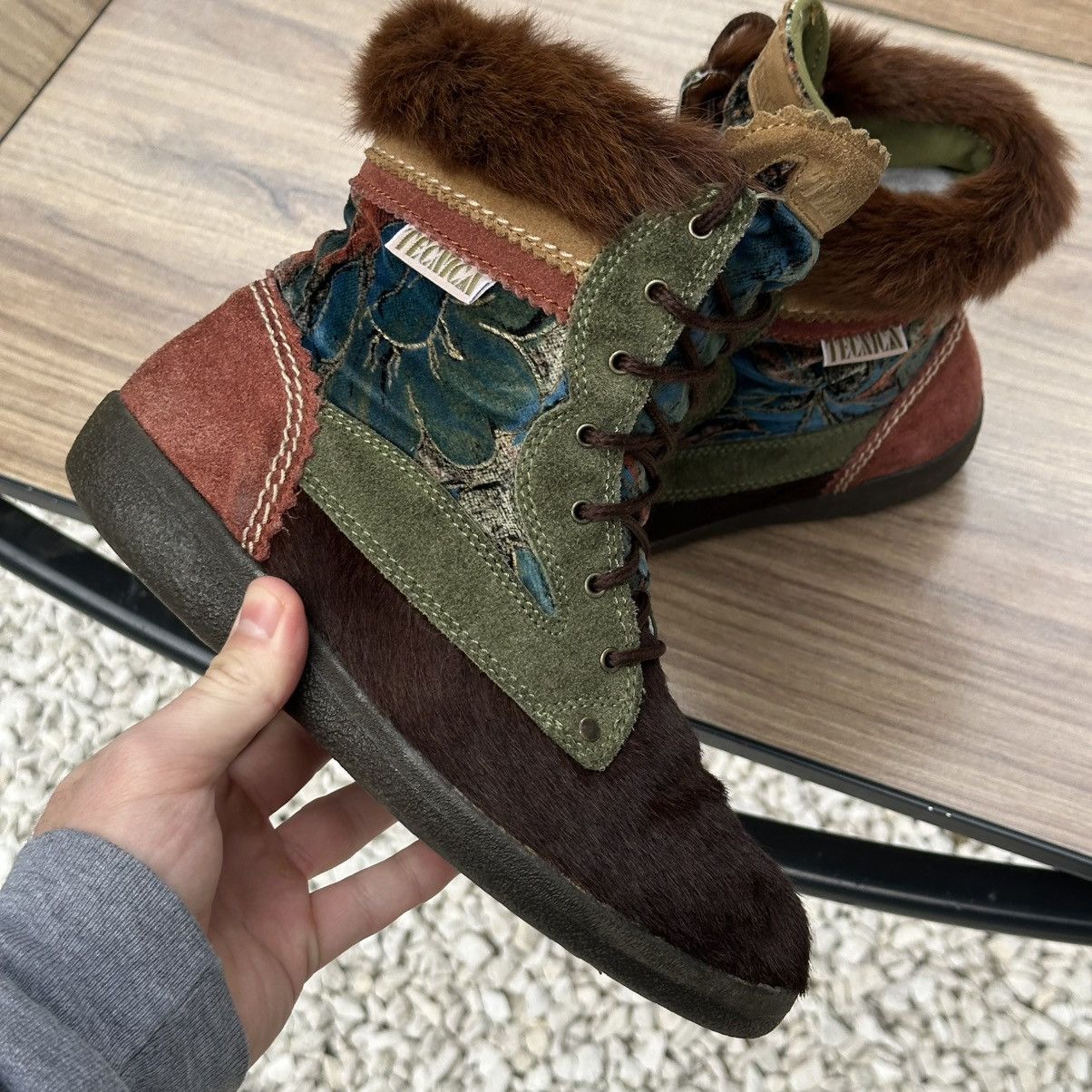 Japanese Brand × Vintage Vintage Japanese Style Tecnica Boots Fear 37 Size Hype Rare Size US 7 / IT 37 - 2 Thumbnail