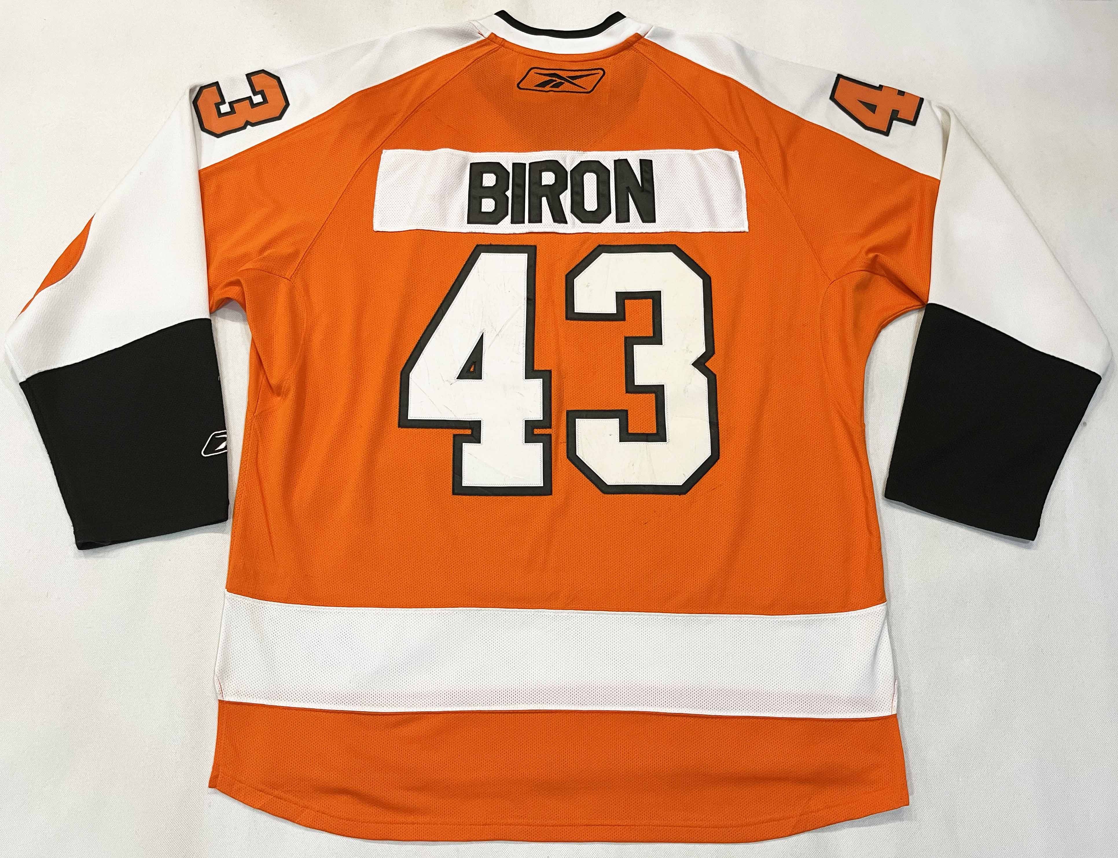 Reebok Reebok Philadelphia Flyers BIRON #43 NHL Hockey Jersey Size US XL / EU 56 / 4 - 1 Thumbnail