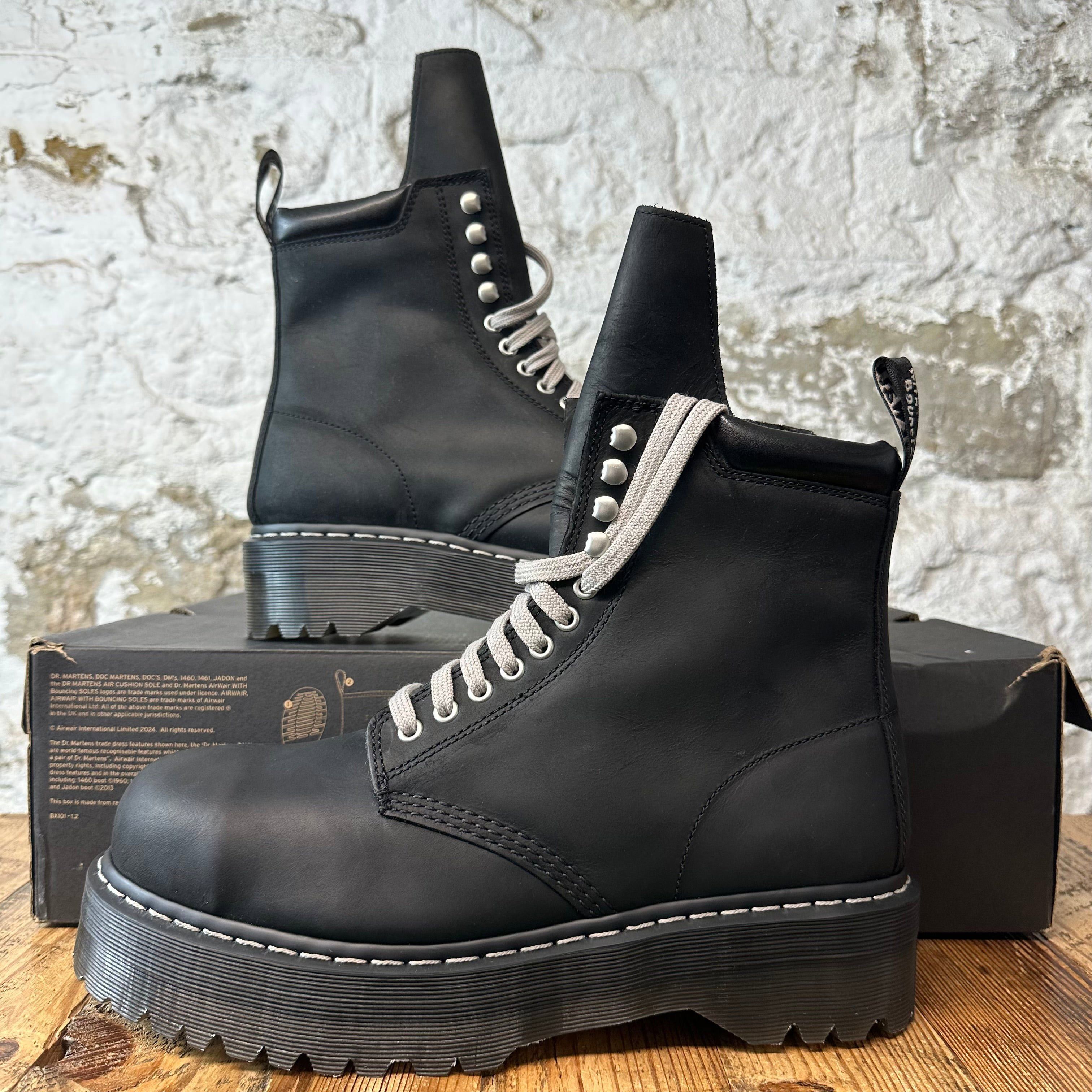 Dr. Martens × Rick Owens Rick Owens Doc Martin 1460 quad pent