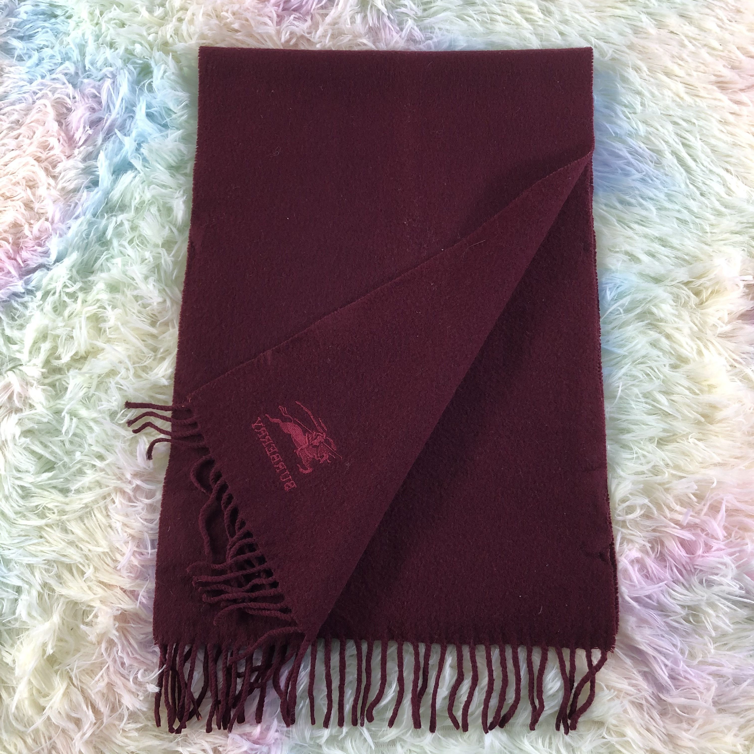 Burberry × Vintage Burberry Scarf / Muffler / Neckwear - KM353 Size ONE SIZE - 5 Thumbnail