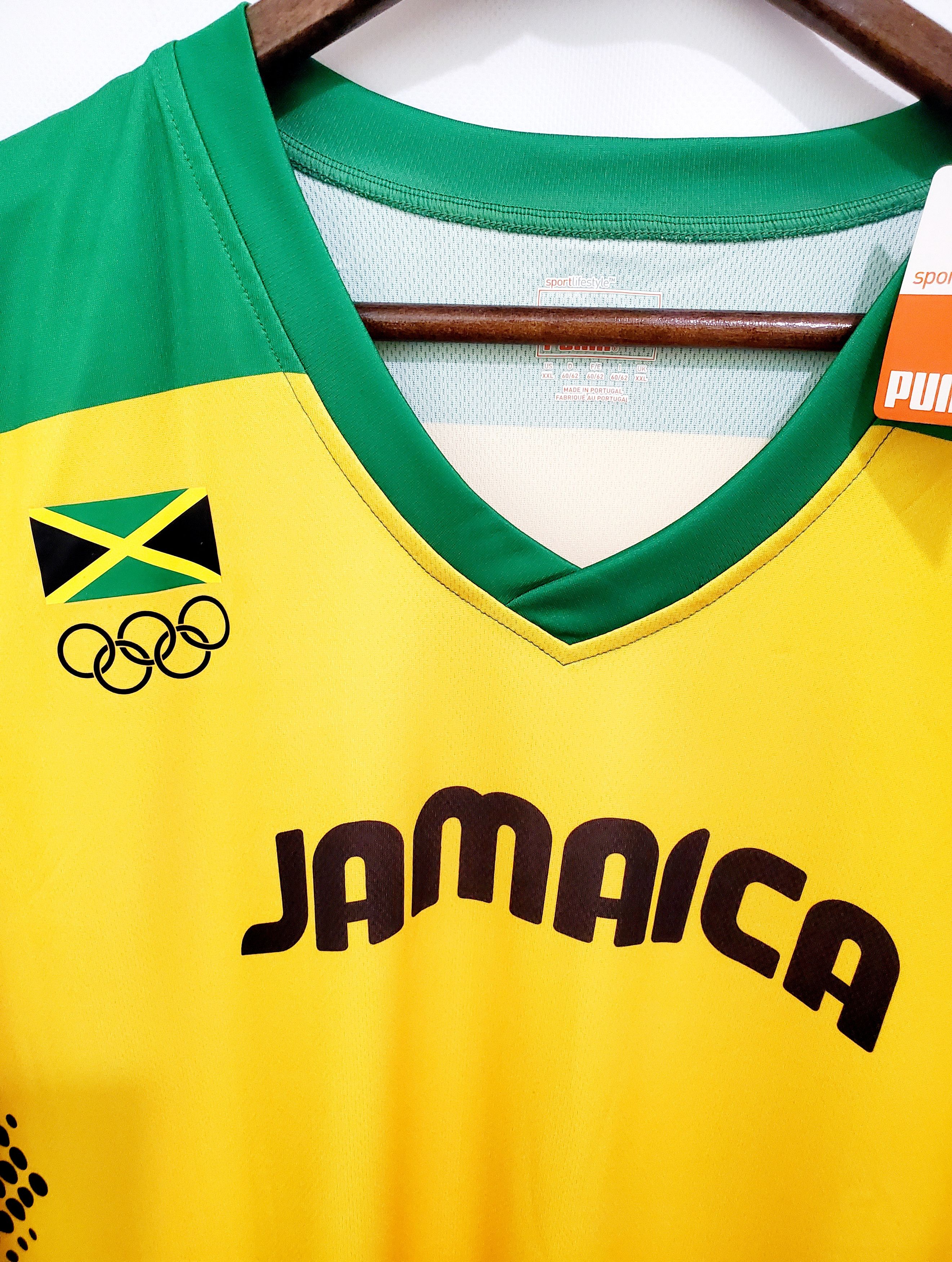 Puma × USA Olympics Jamaica Pro Elite Olympics 2012 Running Singlet Usain Bolt Size US XXL / EU 58 / 5 - 2 Thumbnail
