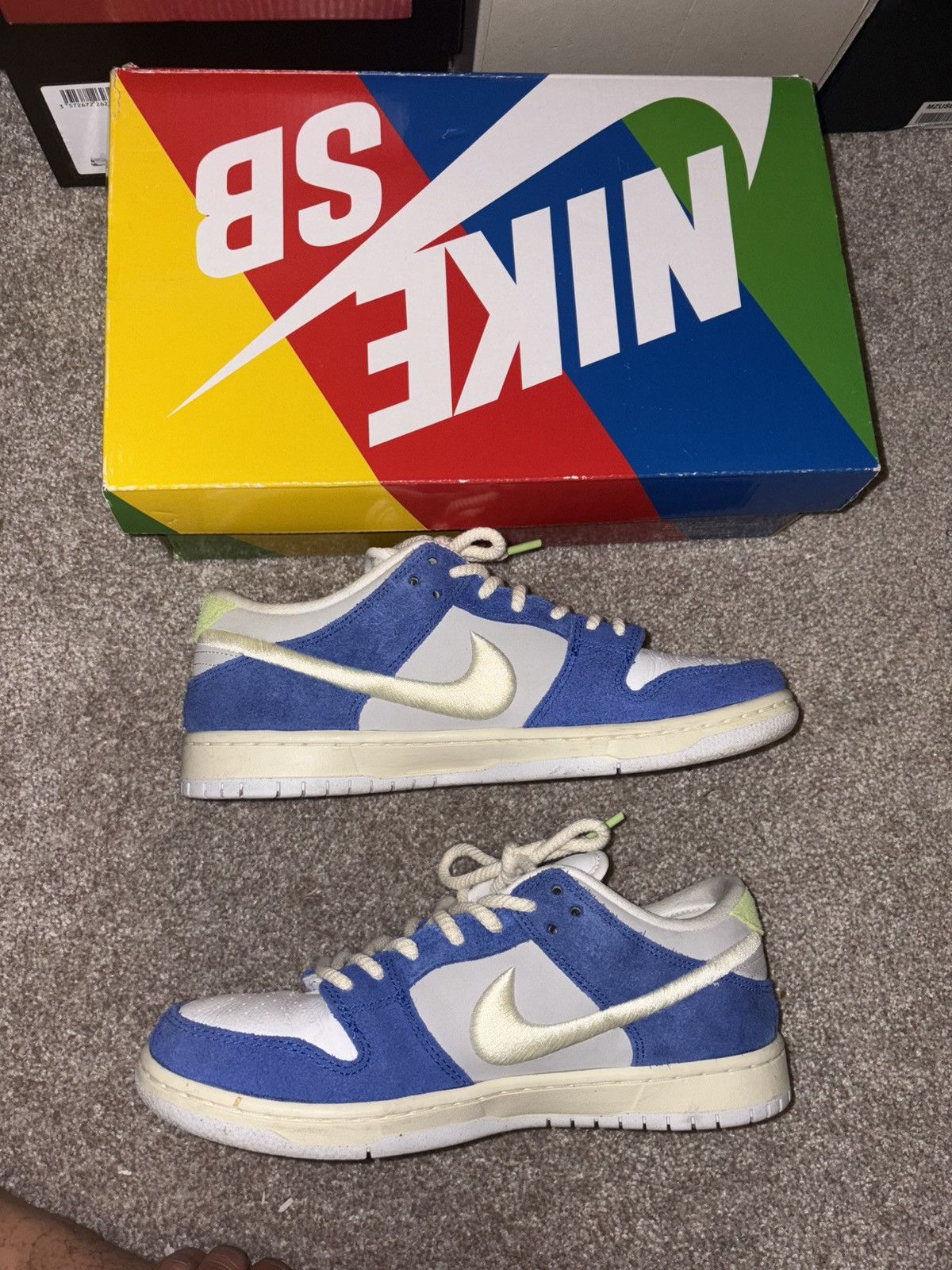 Nike SB Fly Streetwear x SB Dunk Low Pro SB 'Gardenia Size US 8.5 / EU 41-42 - 6 Thumbnail