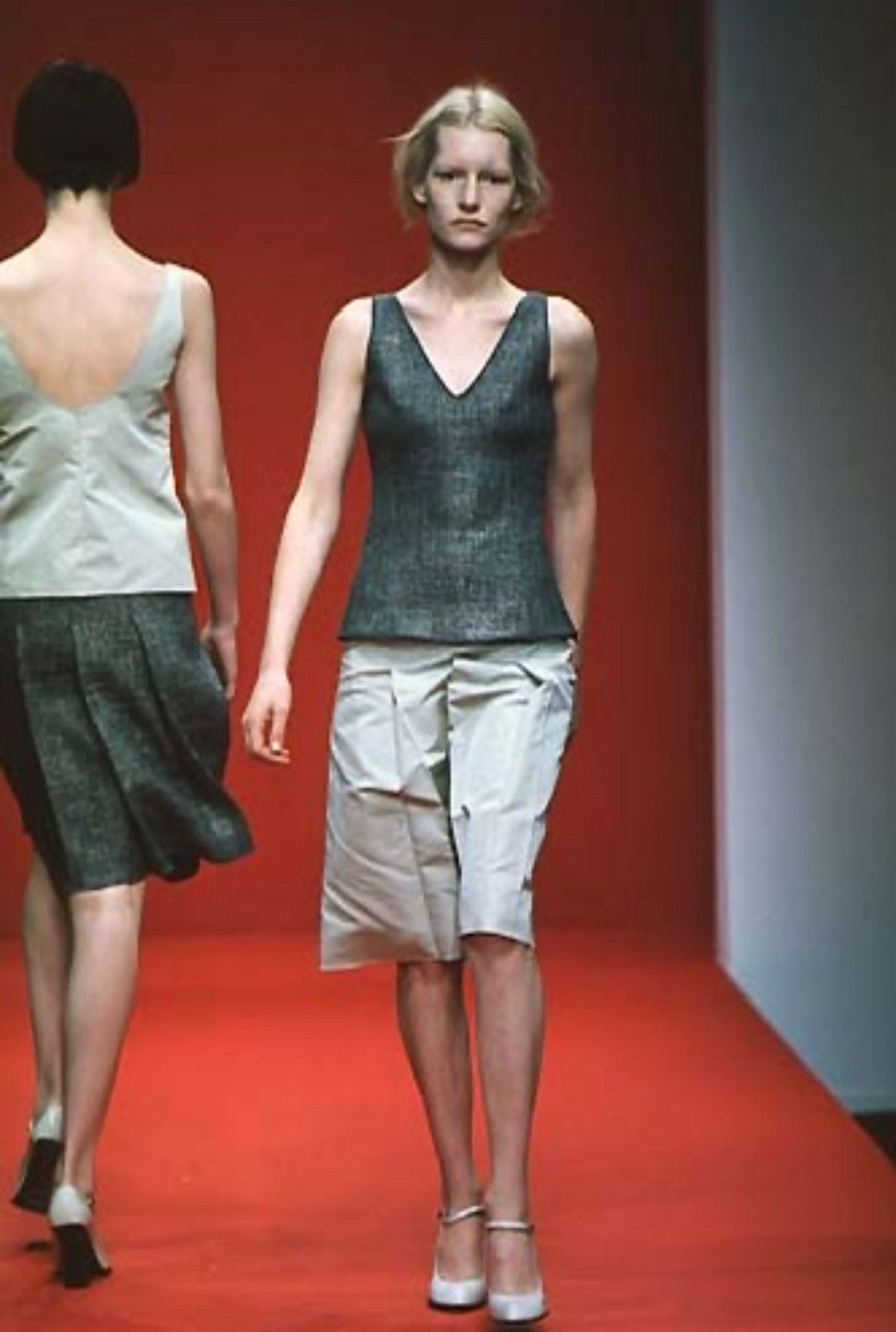 Miu Miu Miu Miu FW1998 runway top + skirt set Size S / US 4 / IT 40 - 13 Thumbnail