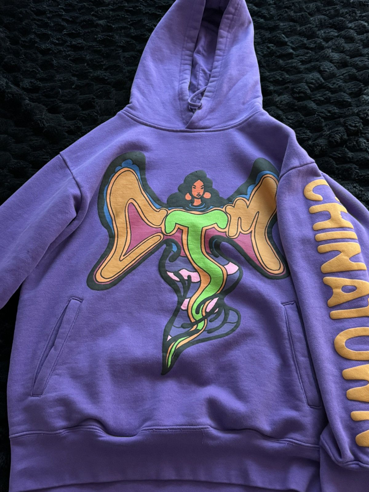 Other Purple Graphic Hoodie Size US M / EU 48-50 / 2 - 1 Thumbnail