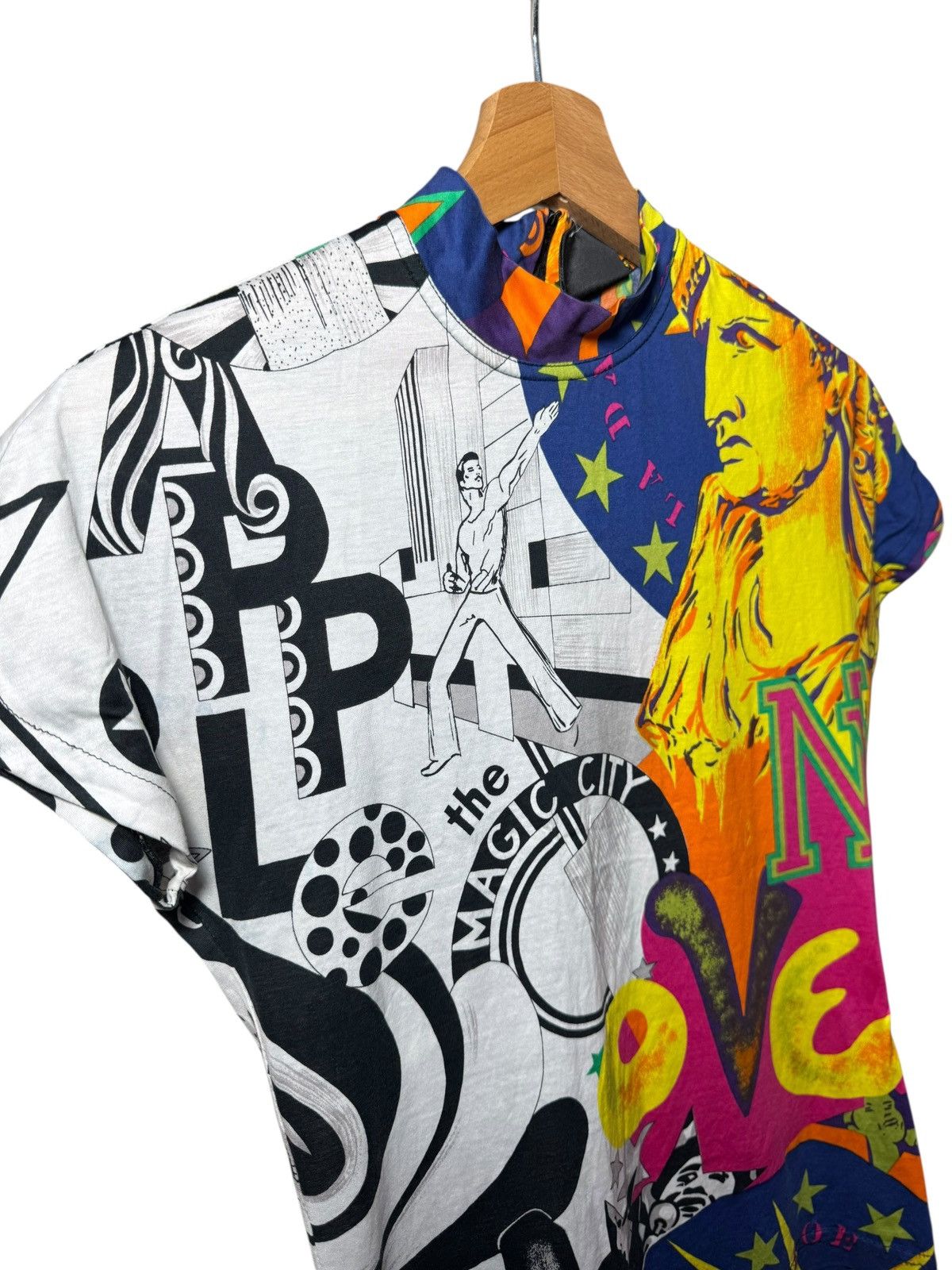 Versace Versace Jeans Couture Pop Art Top Multicolor S Size S / US 4 / IT 40 - 3 Thumbnail