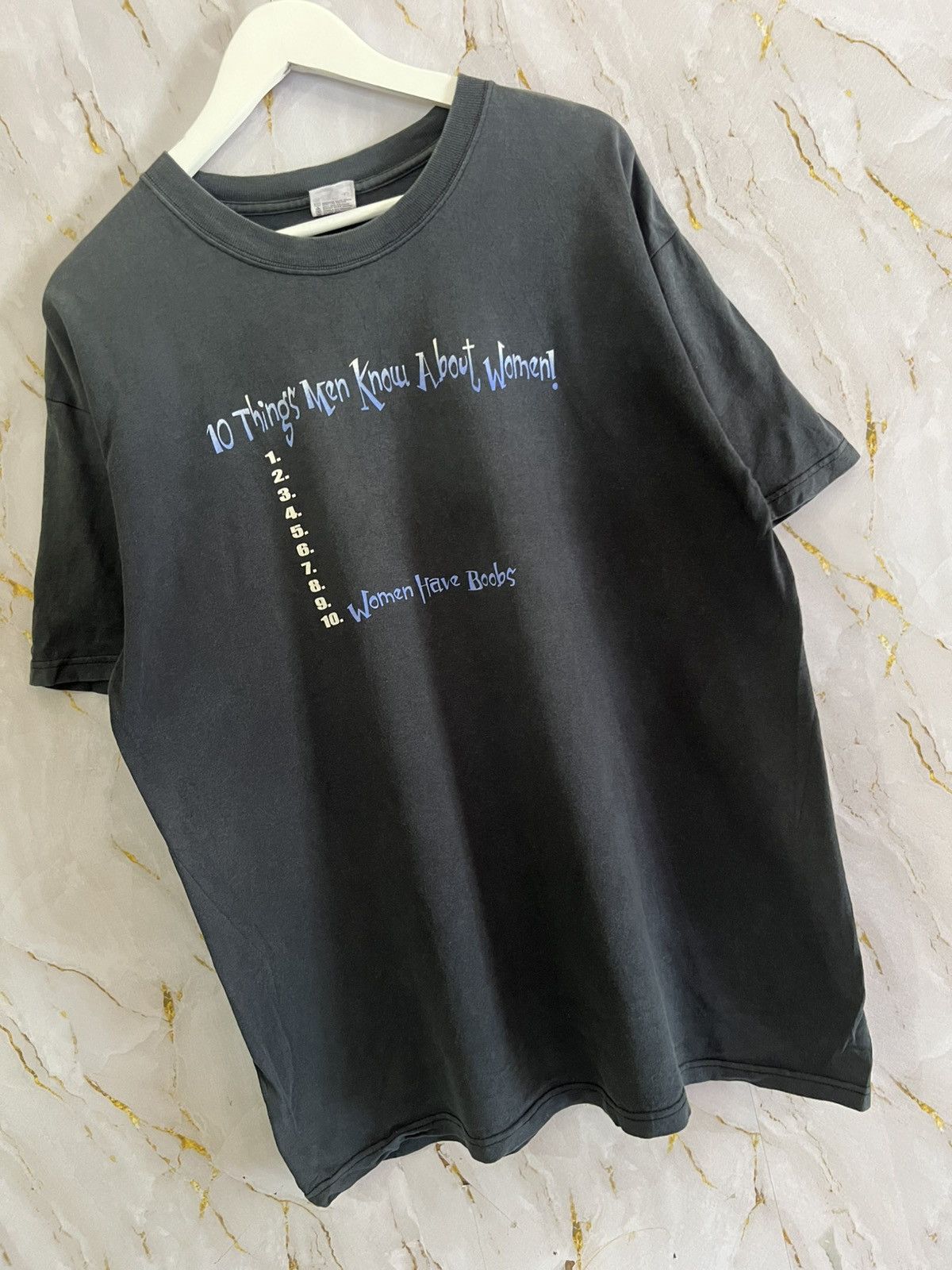 Vintage ⚡ CHRISTIAN LIFE TEE – DARK SPIRITUAL GOTHIC ENERGY ⚡ Size US L / EU 52-54 / 3 - 3 Thumbnail