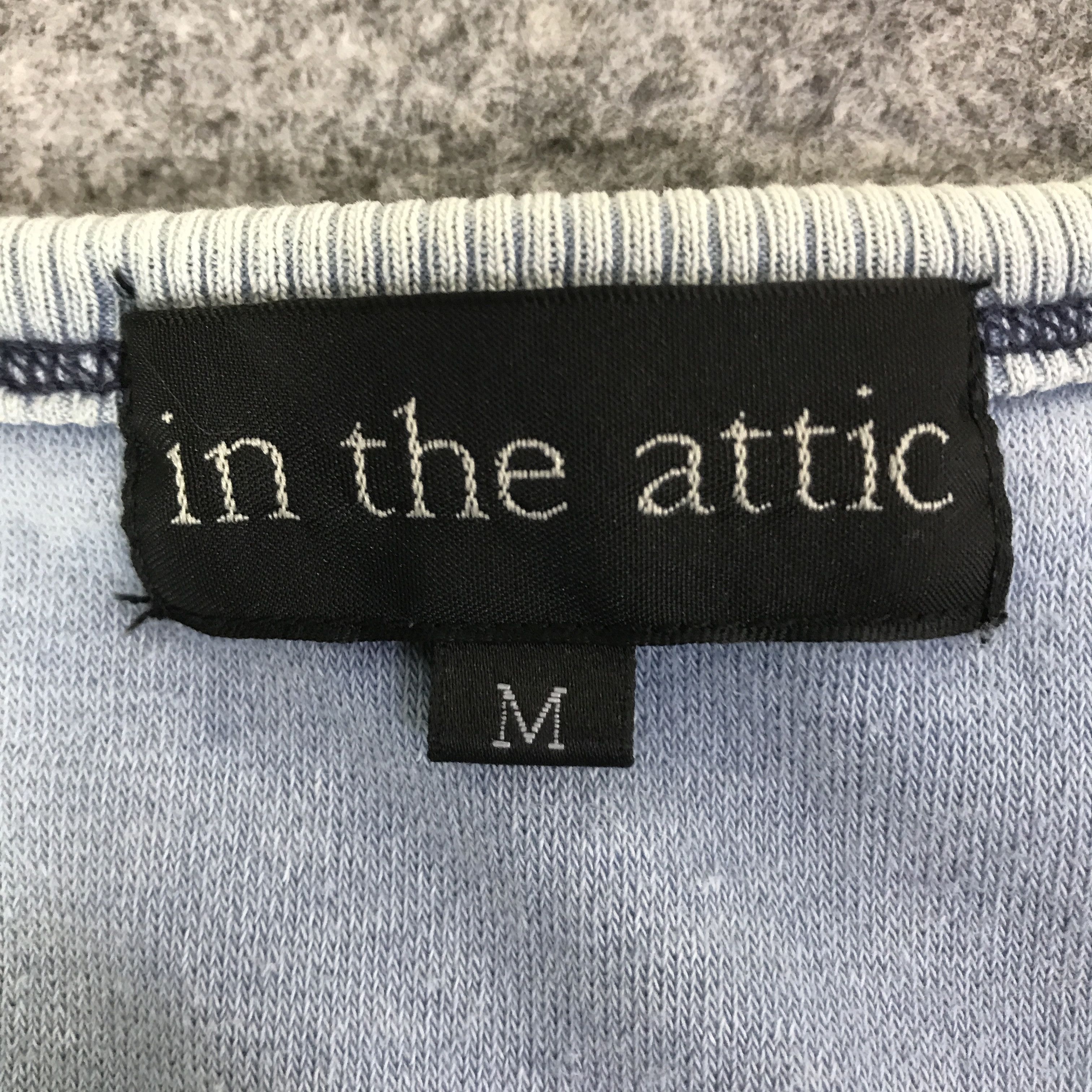In The Attic IN THE ATTIC V NECK T-SHIRT K93B33 Size US M / EU 48-50 / 2 - 7 Thumbnail