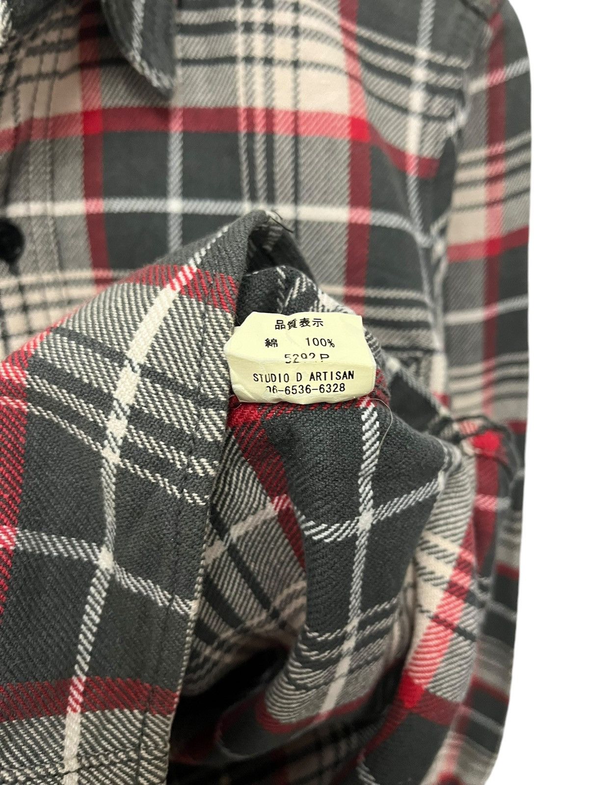 Flannel × Japanese Brand × Studio D'Artisan Studio D’artisan heavyweight flannel shirt Size S / US 4 / IT 40 - 5 Thumbnail