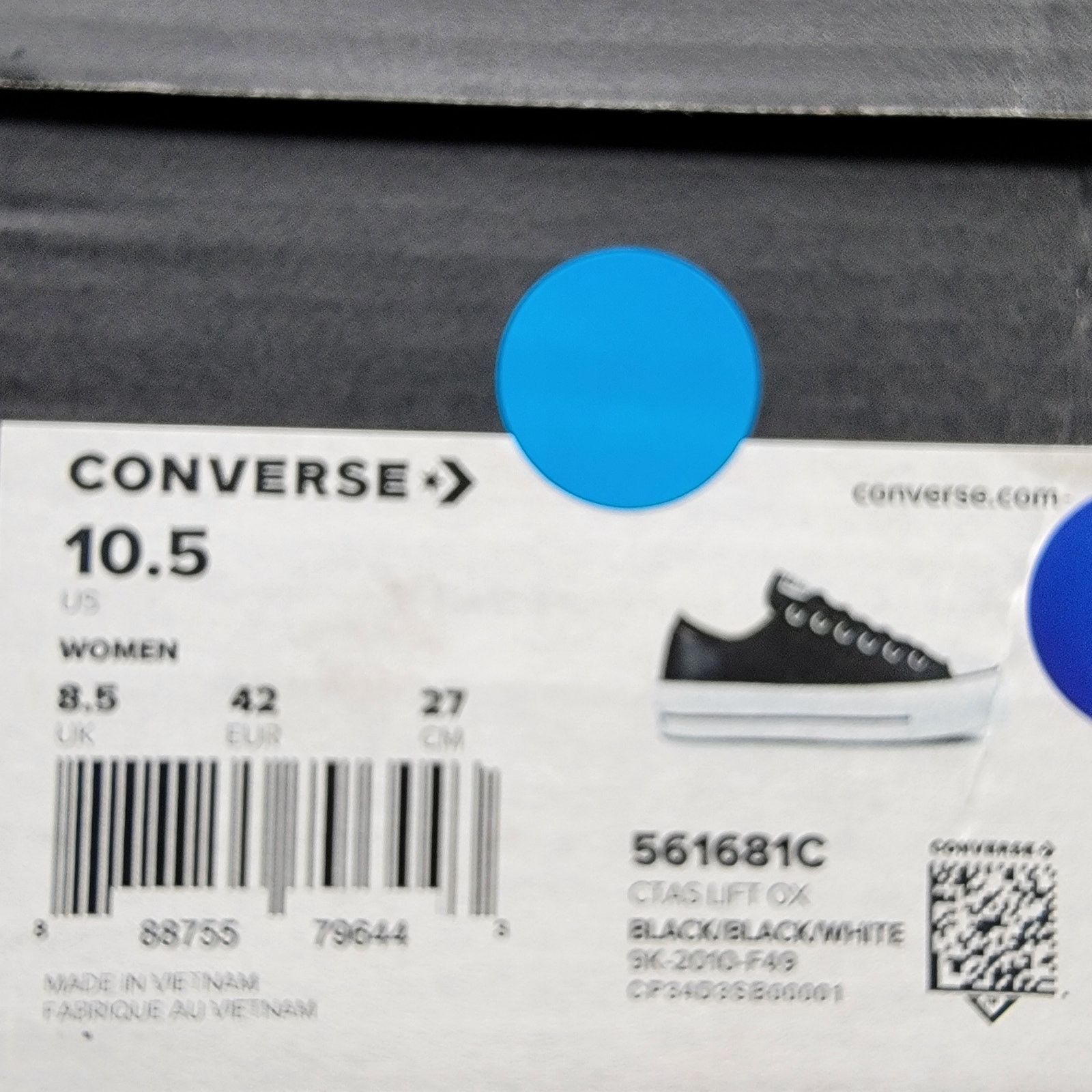 Converse Duplicate Size US 10.5 / IT 40.5 - 10 Thumbnail