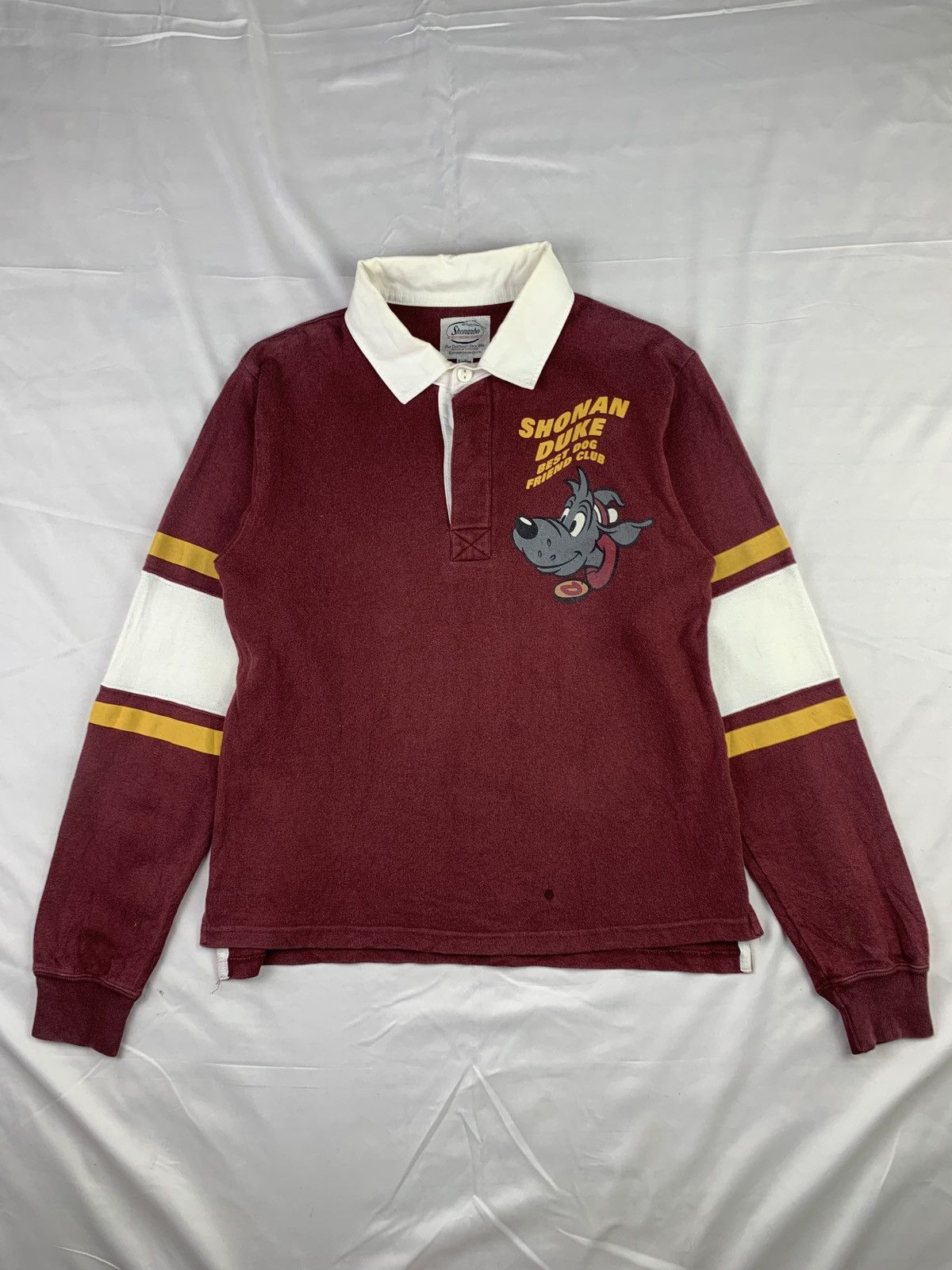 2000s Shonanbo Japan University Ivy League Style Rugby Shirt